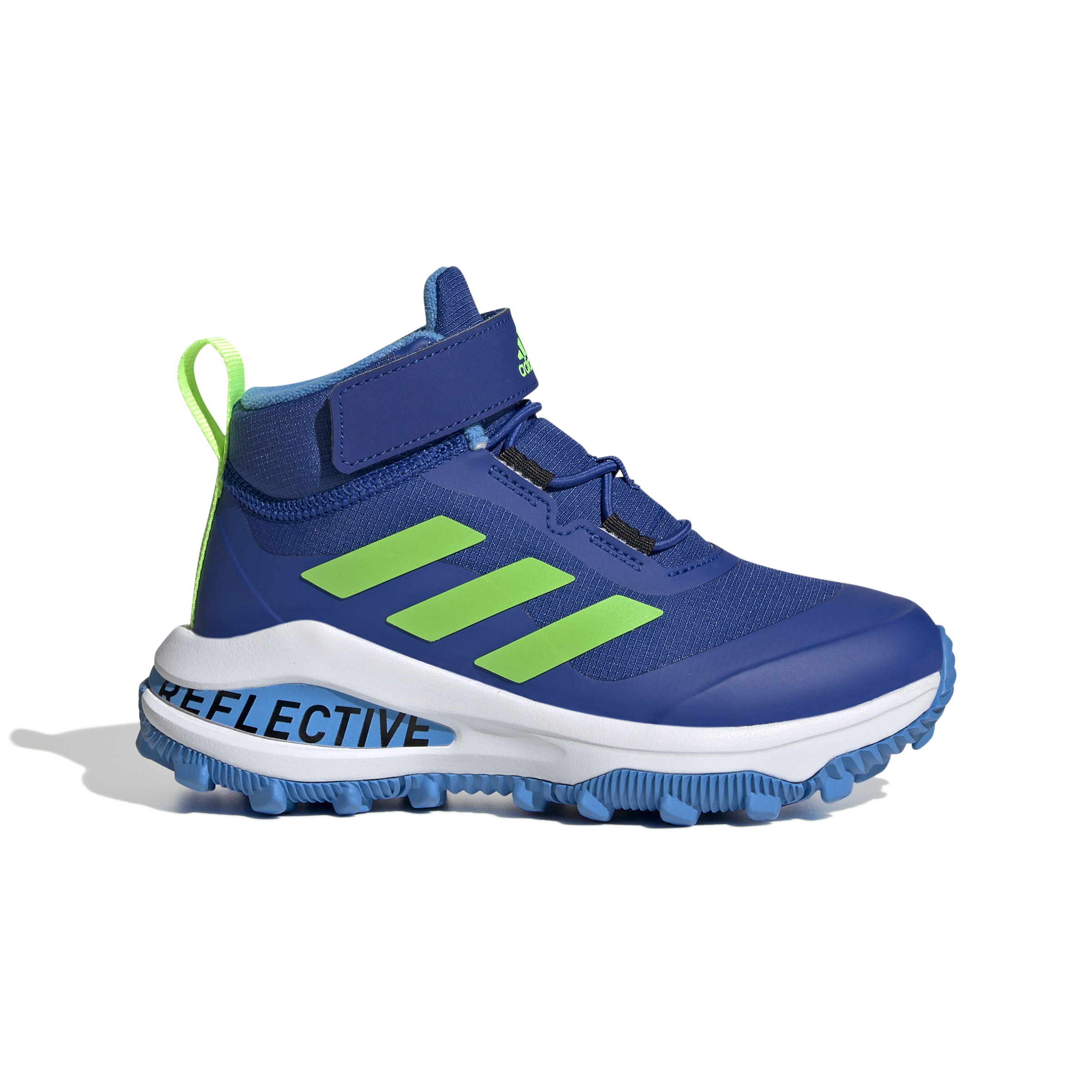 Chaussures de running à lacets élastiques avec scratch enfant adidas Fortarun All Terrain Cloudfoam 