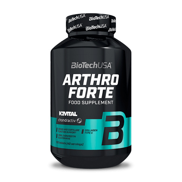 Pot de compléments alimentaire 120 comprimés Biotech USA Arthro Forte