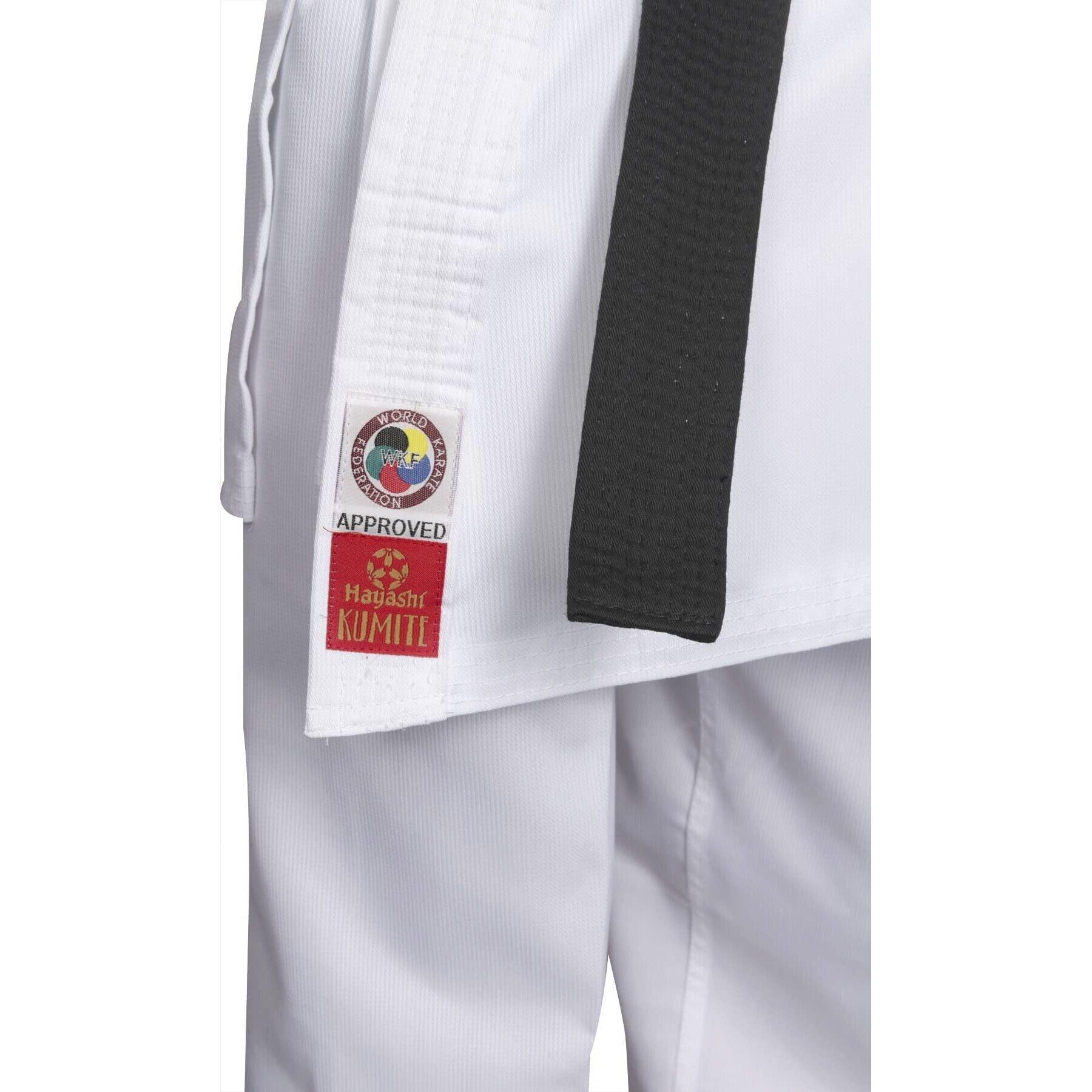 Kimono de karate Hayashi GI kumite WKF approved 200cm