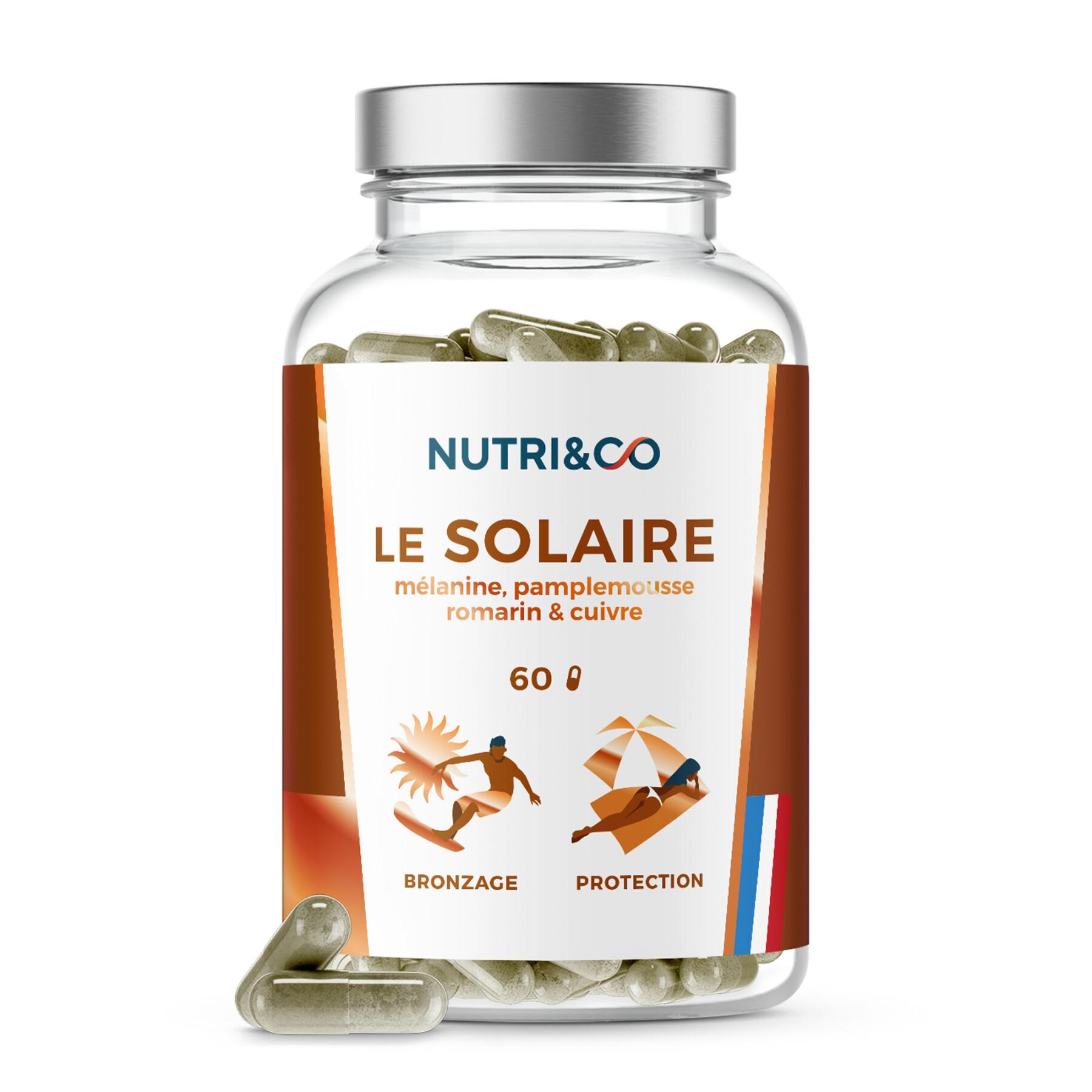 Complément Alimentaire Le Solaire - Accélérateur de Bronzage - 60 gélules Nutri&Co