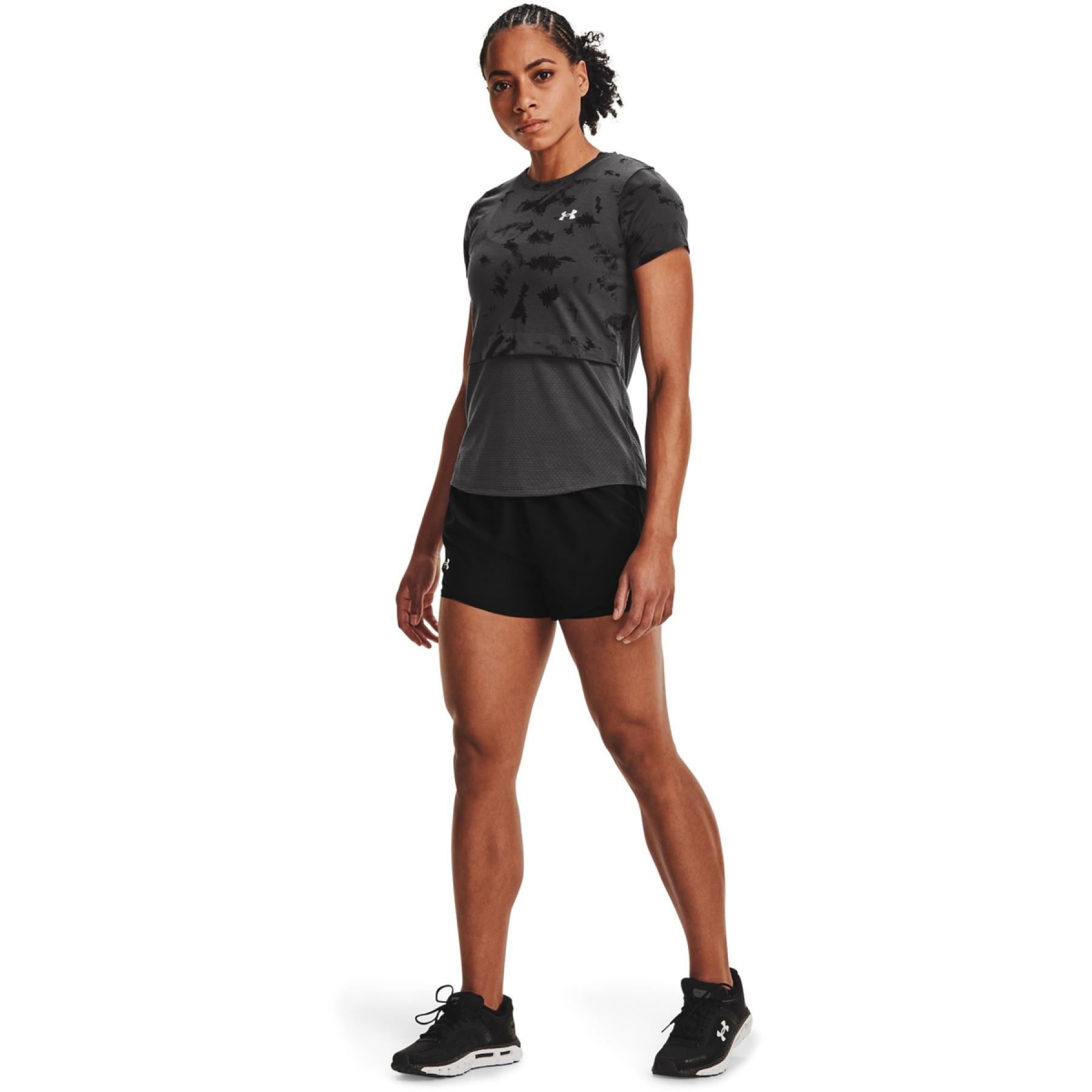 Short femme Under Armour Fly By 2.0 2-in-1
