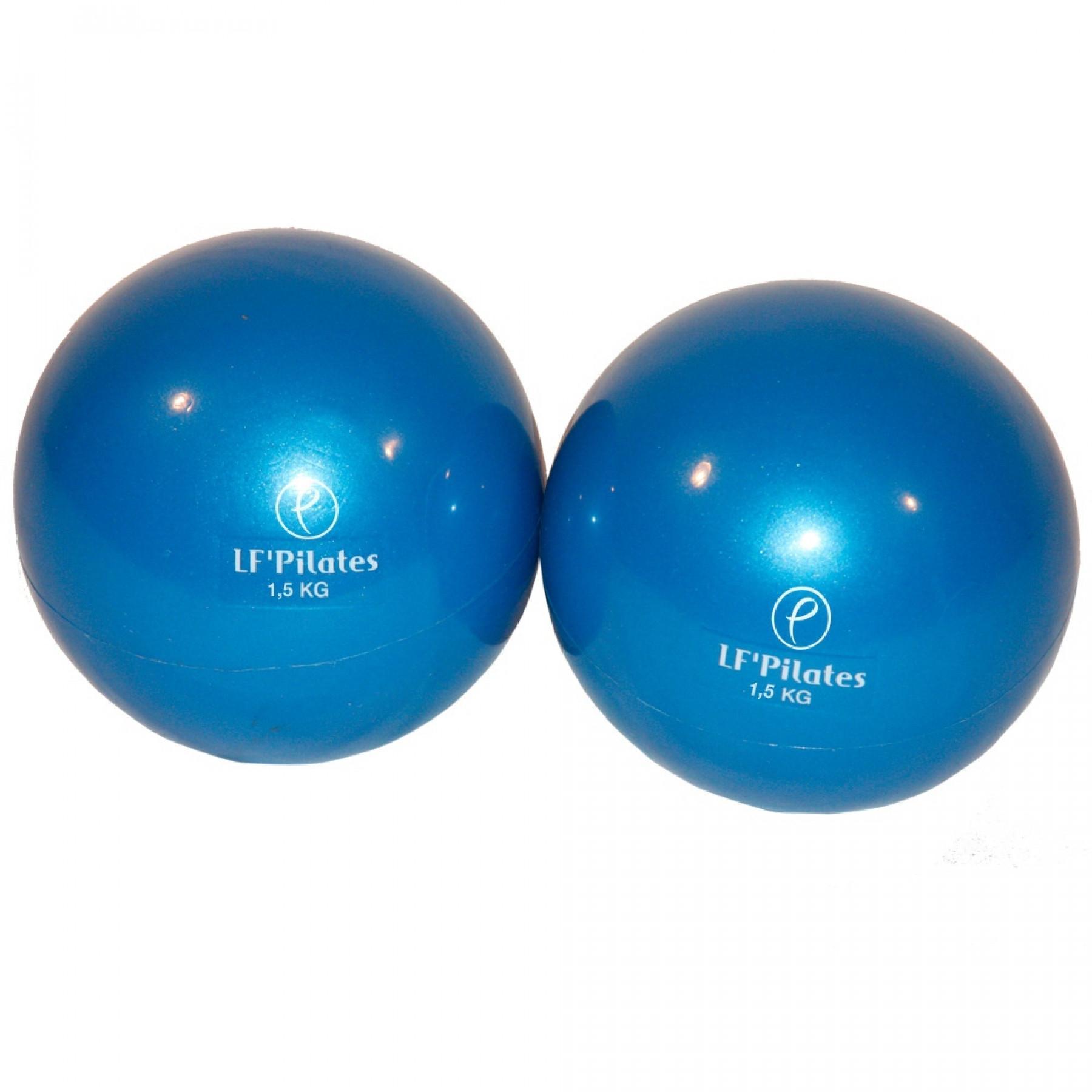 Balles lestées Leader Fit 1,5kg – 12,5 cm (x2)