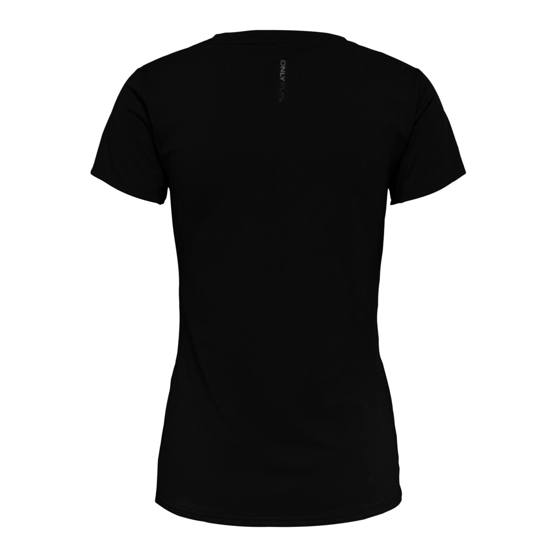 T-shirt manches courtes femme Only play onpclarisa