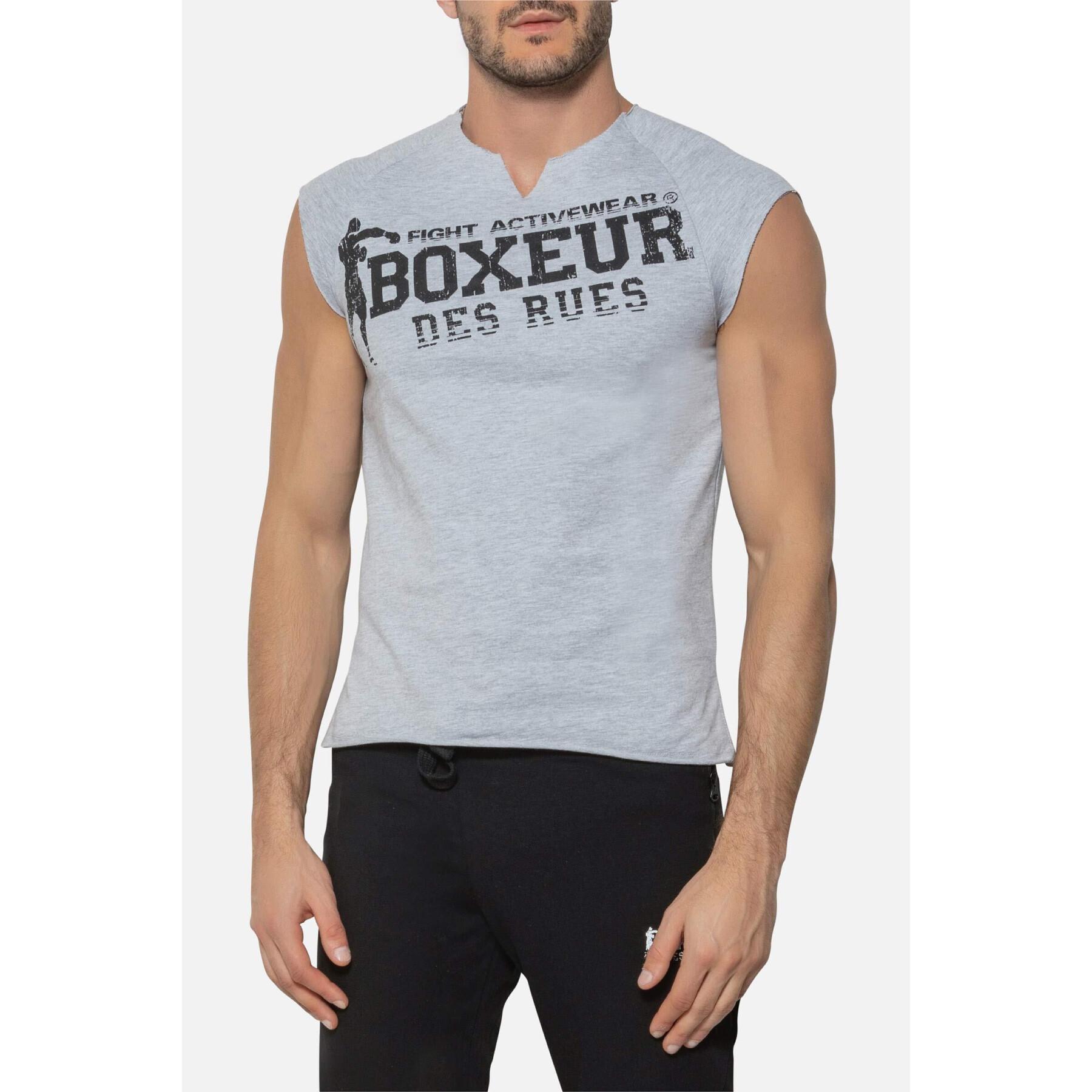 T-shirt sans manches Boxeur des rues