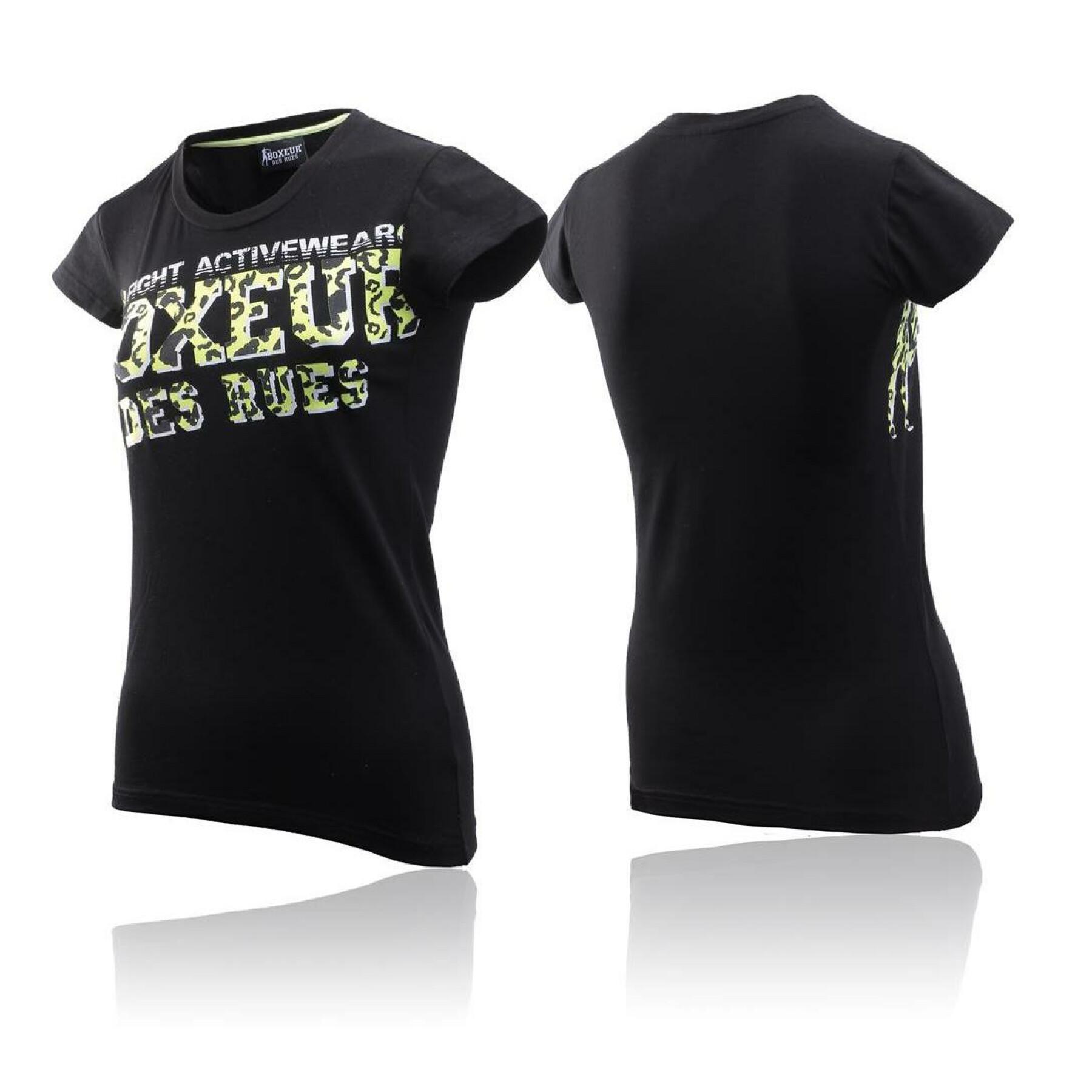 T-shirt compression femme Boxeur des rues Ls Dryarn