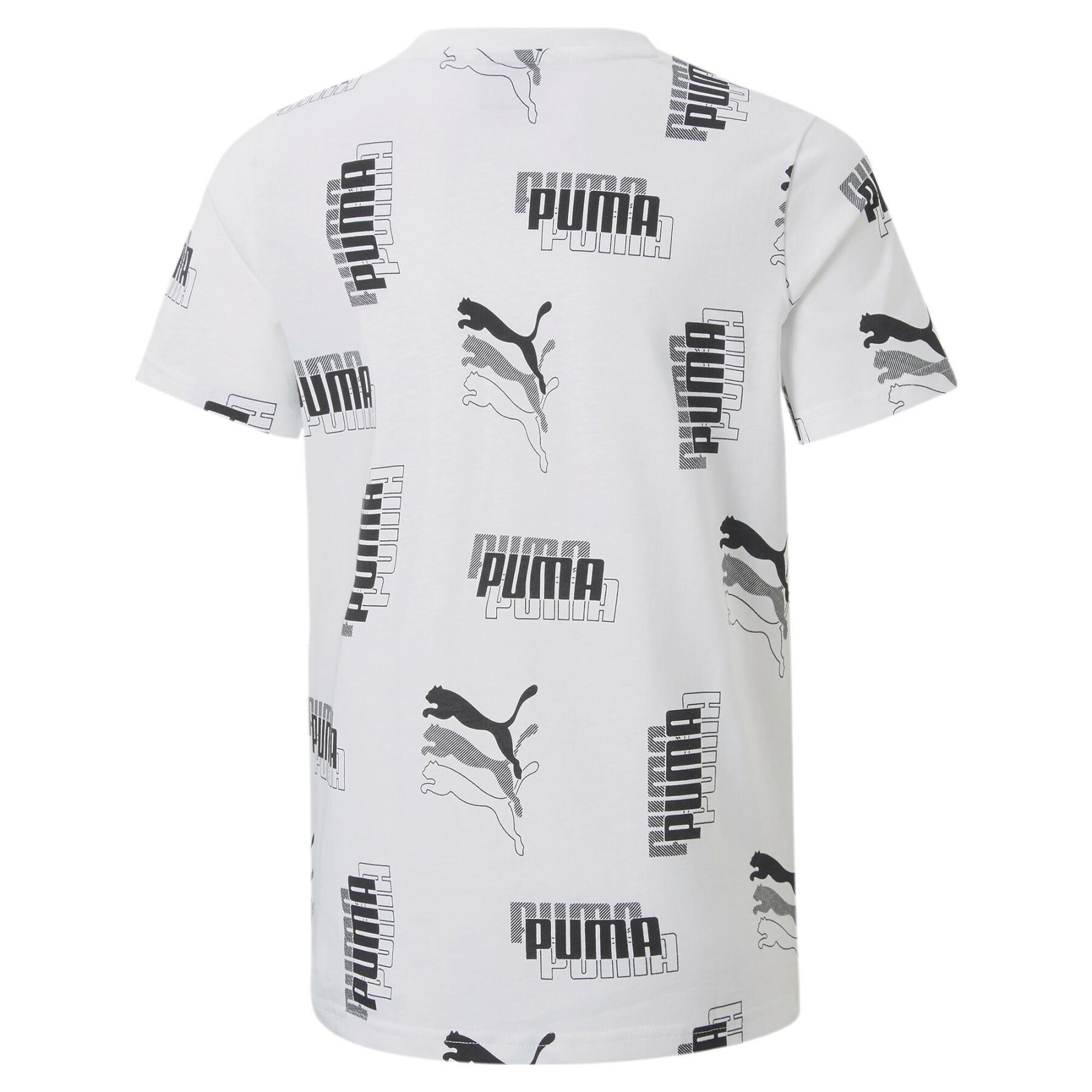 T-shirt enfant Puma Power AOP
