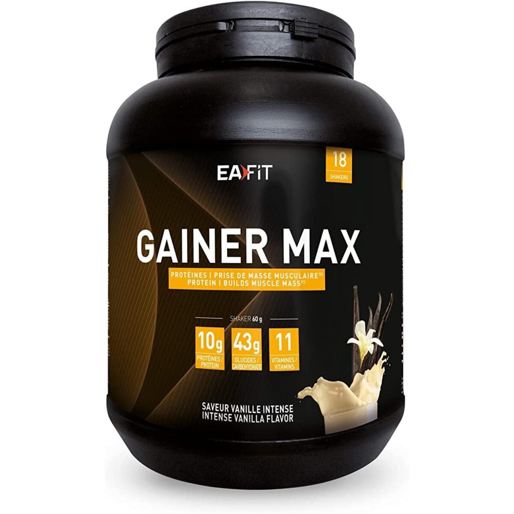 Gainer Max Vanille intense EA Fit 1,1kg