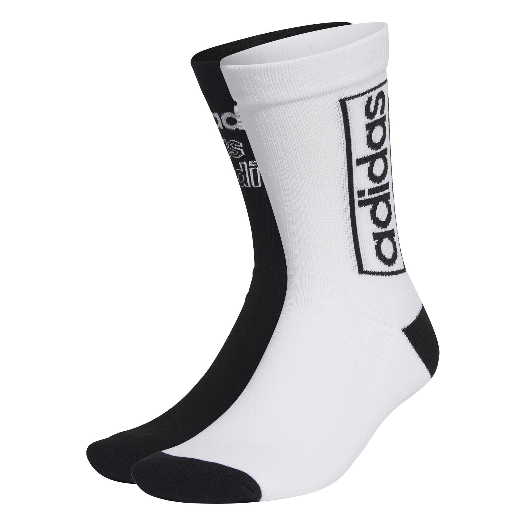 Chaussettes adidas Graphic 2PP