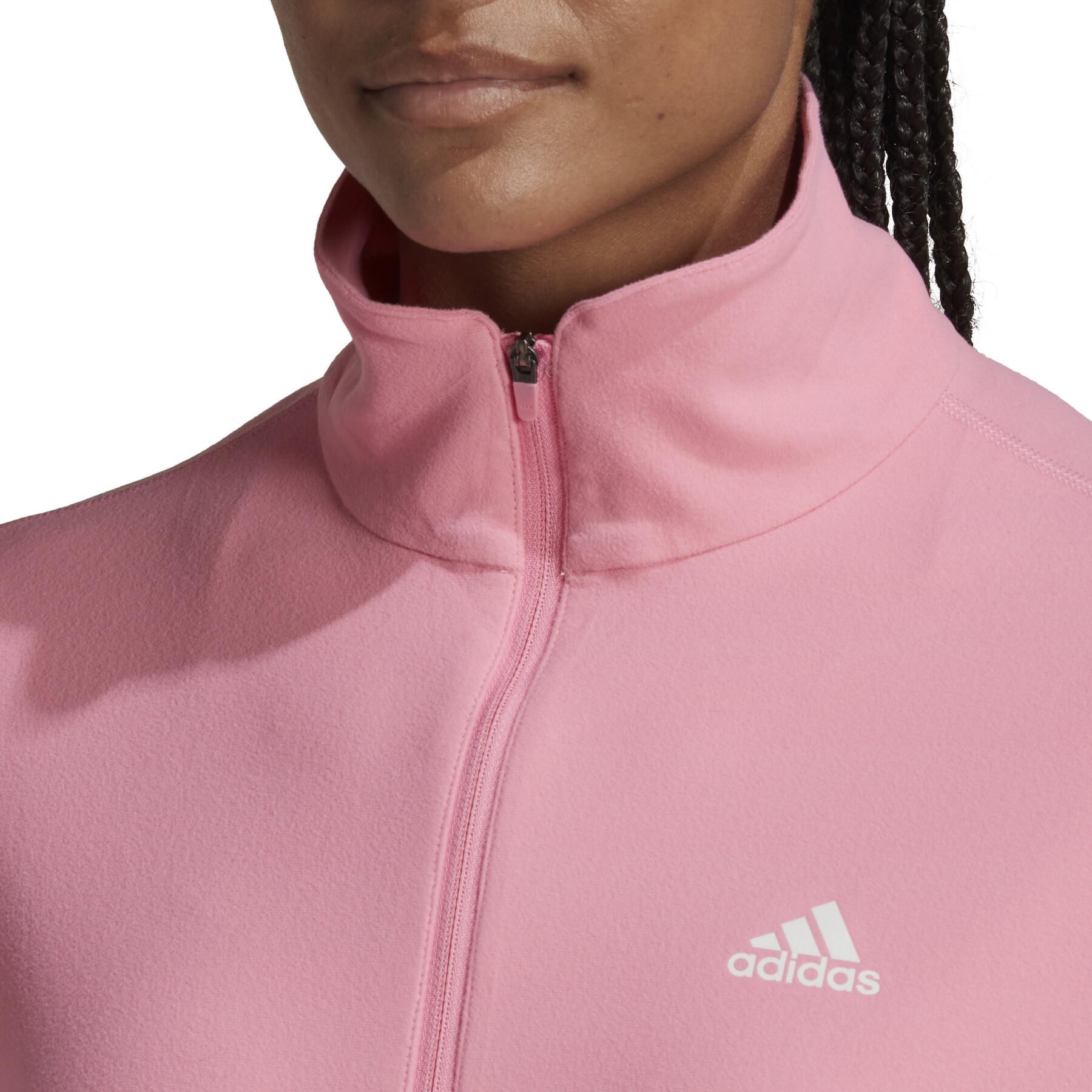 Sweatshirt 1/2 zip femme adidas Own the Run