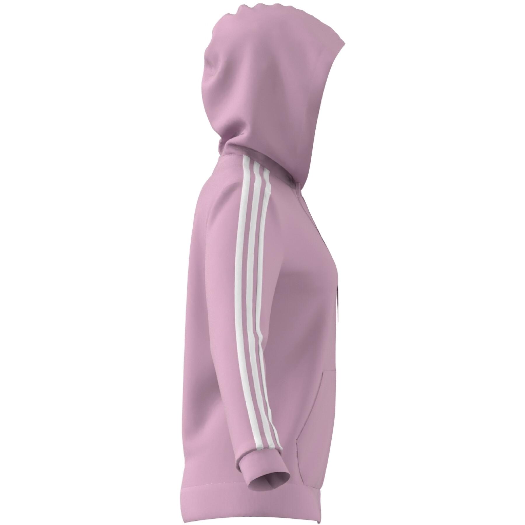 Sweatshirt zippé en molleton à 3 bandes femme adidas Essentials