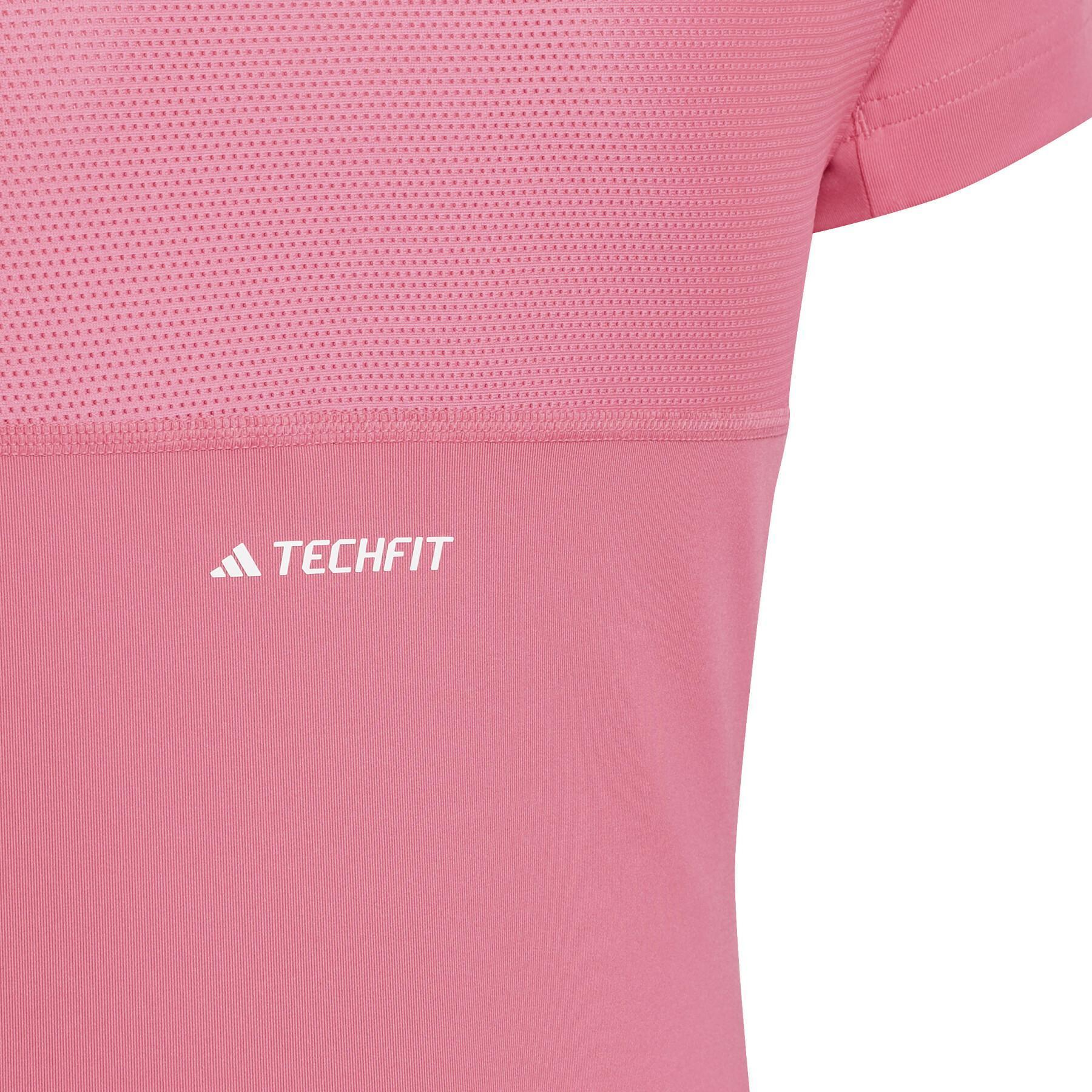 T-shirt fille adidas Techfit Aerorady Sport Icons
