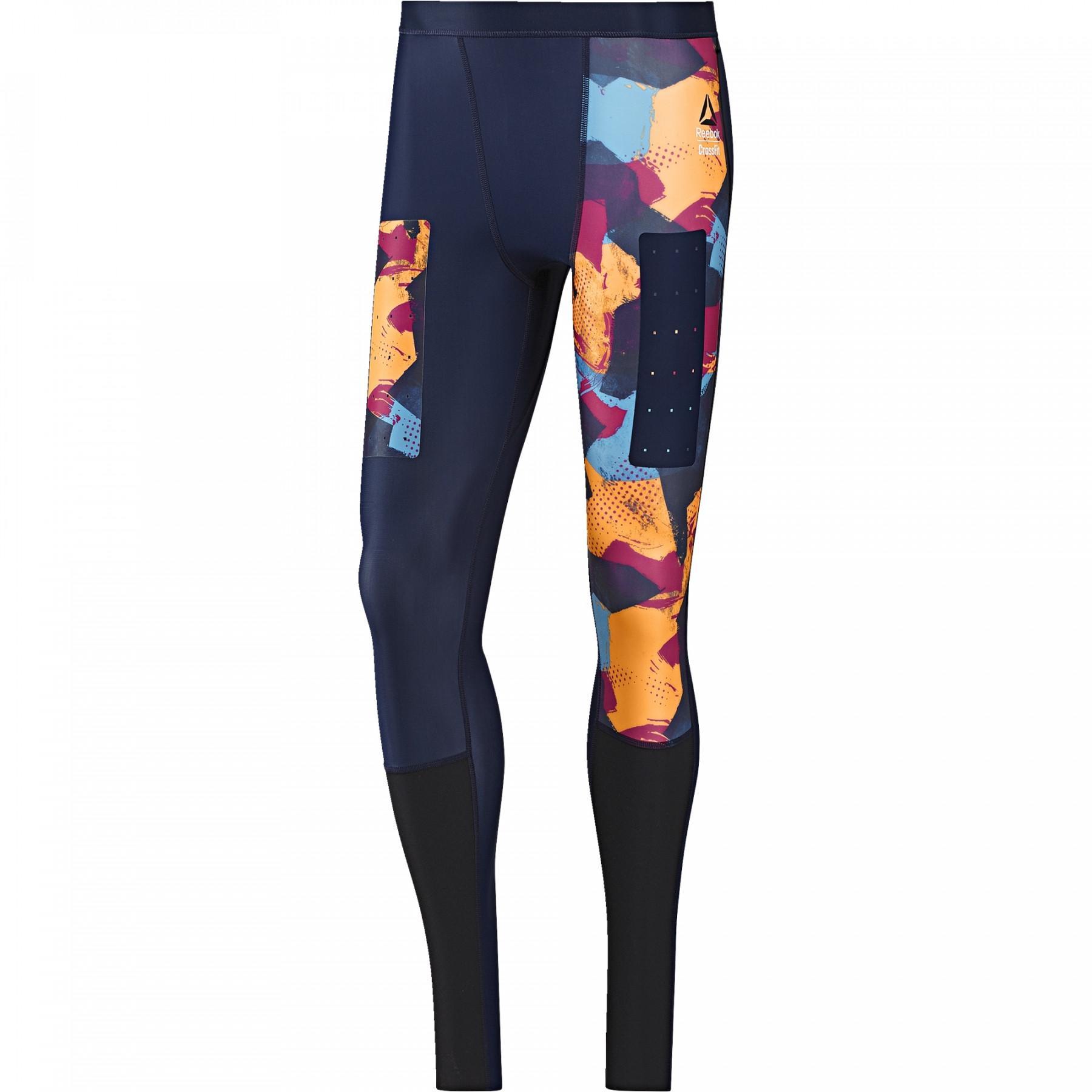 Pantalon de compression Reebok CrossFit Printed