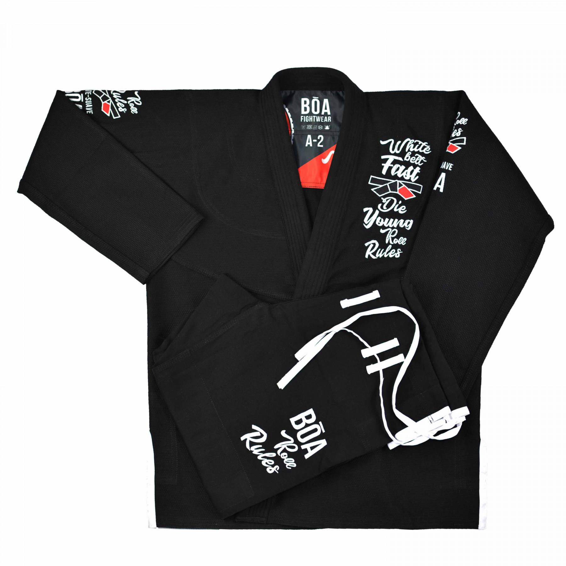 Kimono de JJB Bõa Roll Rules Noir