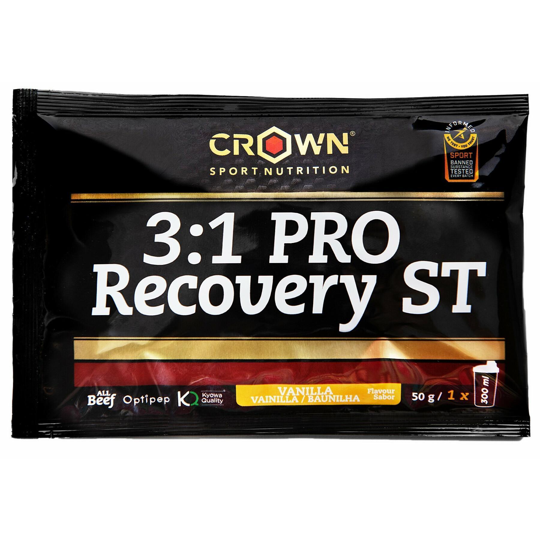 Complément de récupération Crown Sport Nutrition 3:1 Pro St - vanille - 50 g