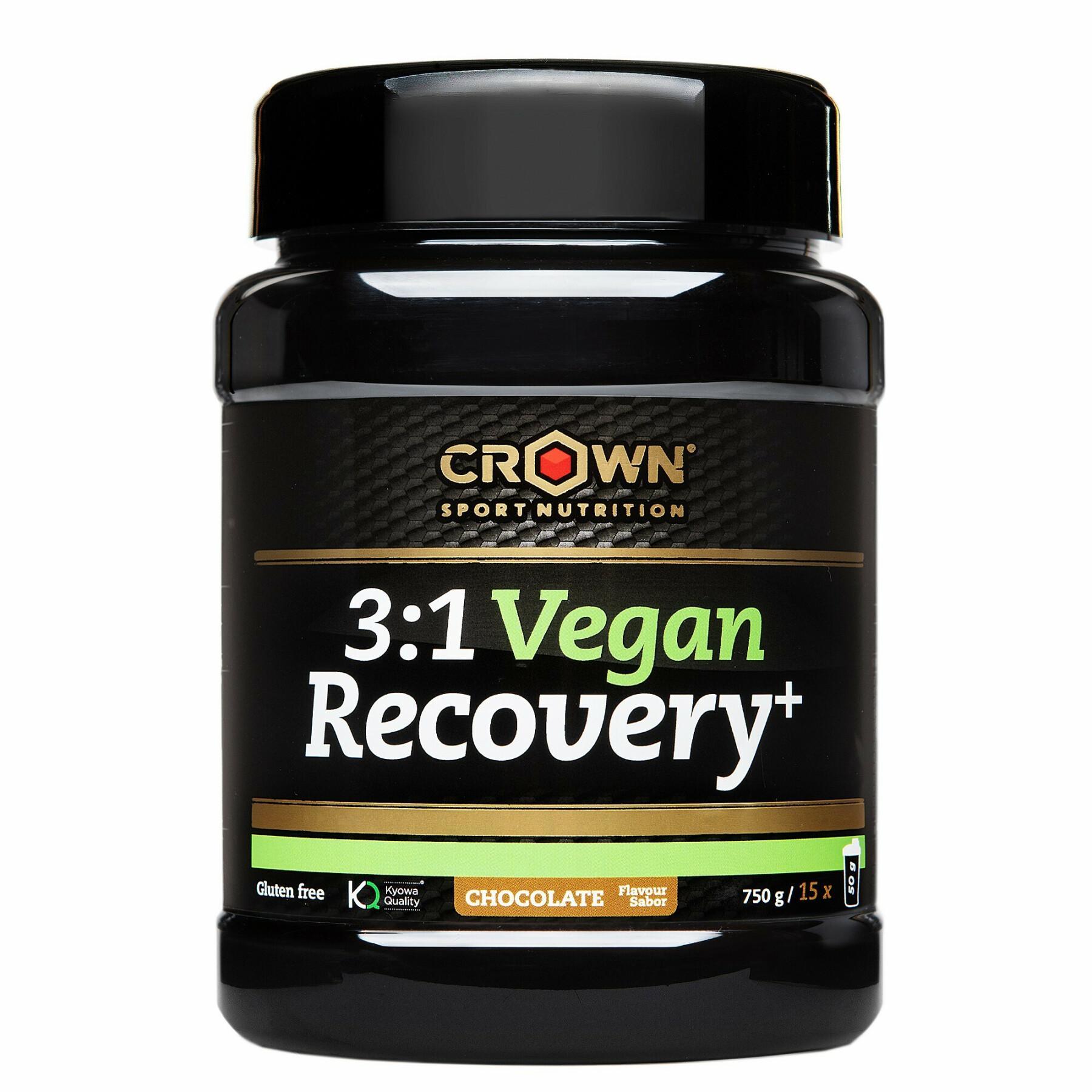 Complément de récupération Crown Sport Nutrition 3:1 Pro St - vanille - 590 g