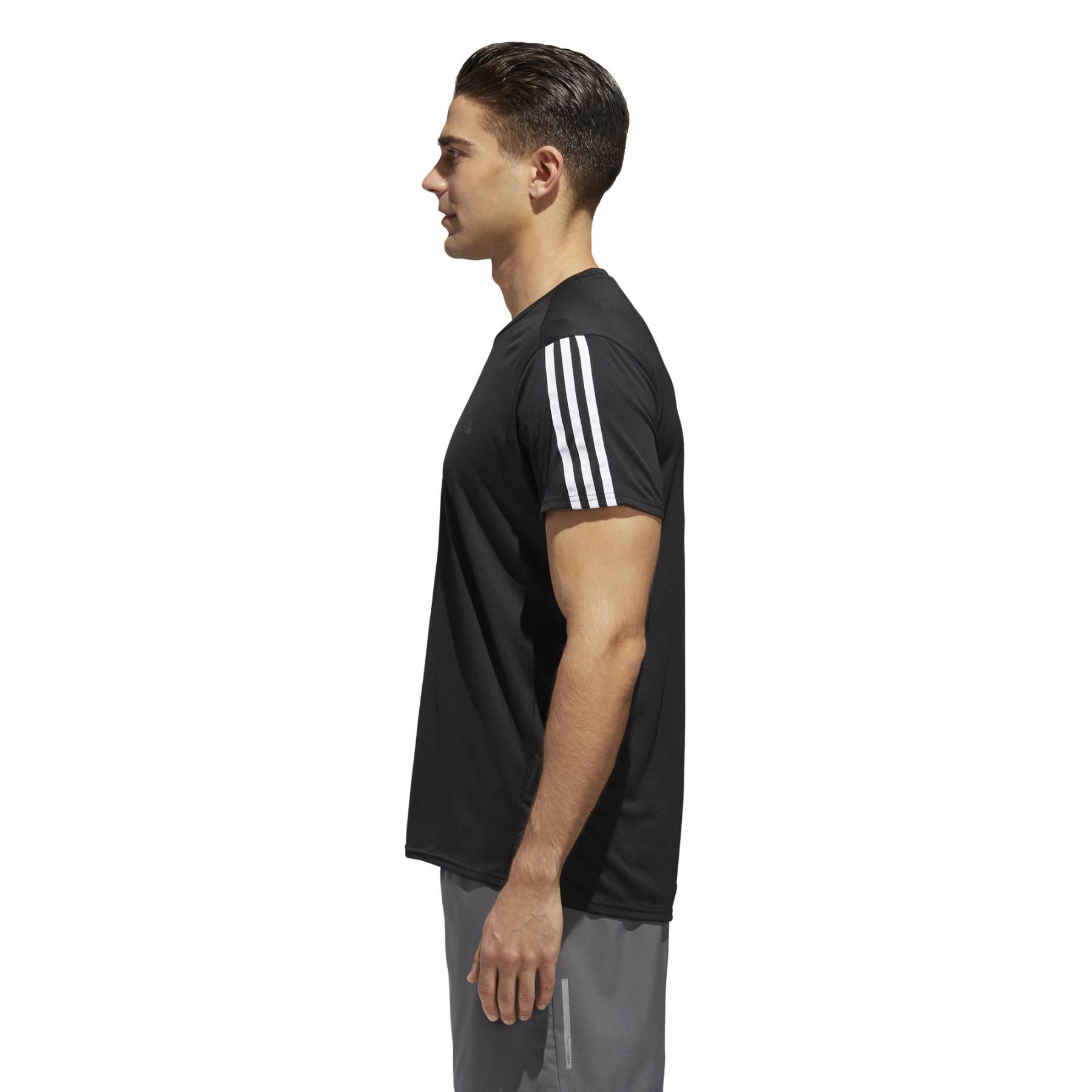 T-shirt de running adidas 3-Stripes