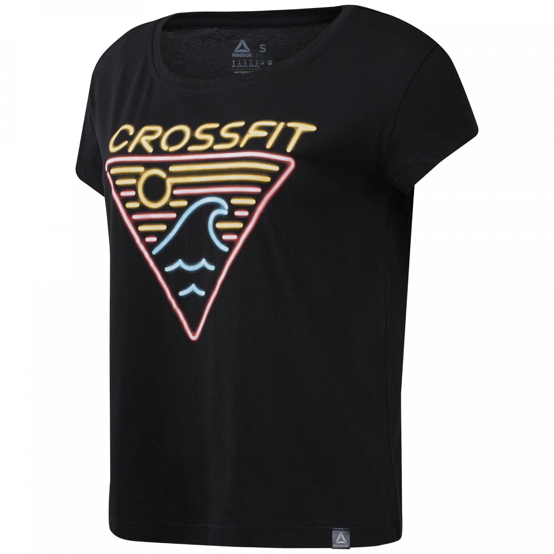 T-shirt femme rétro Reebok CrossFit® Neon