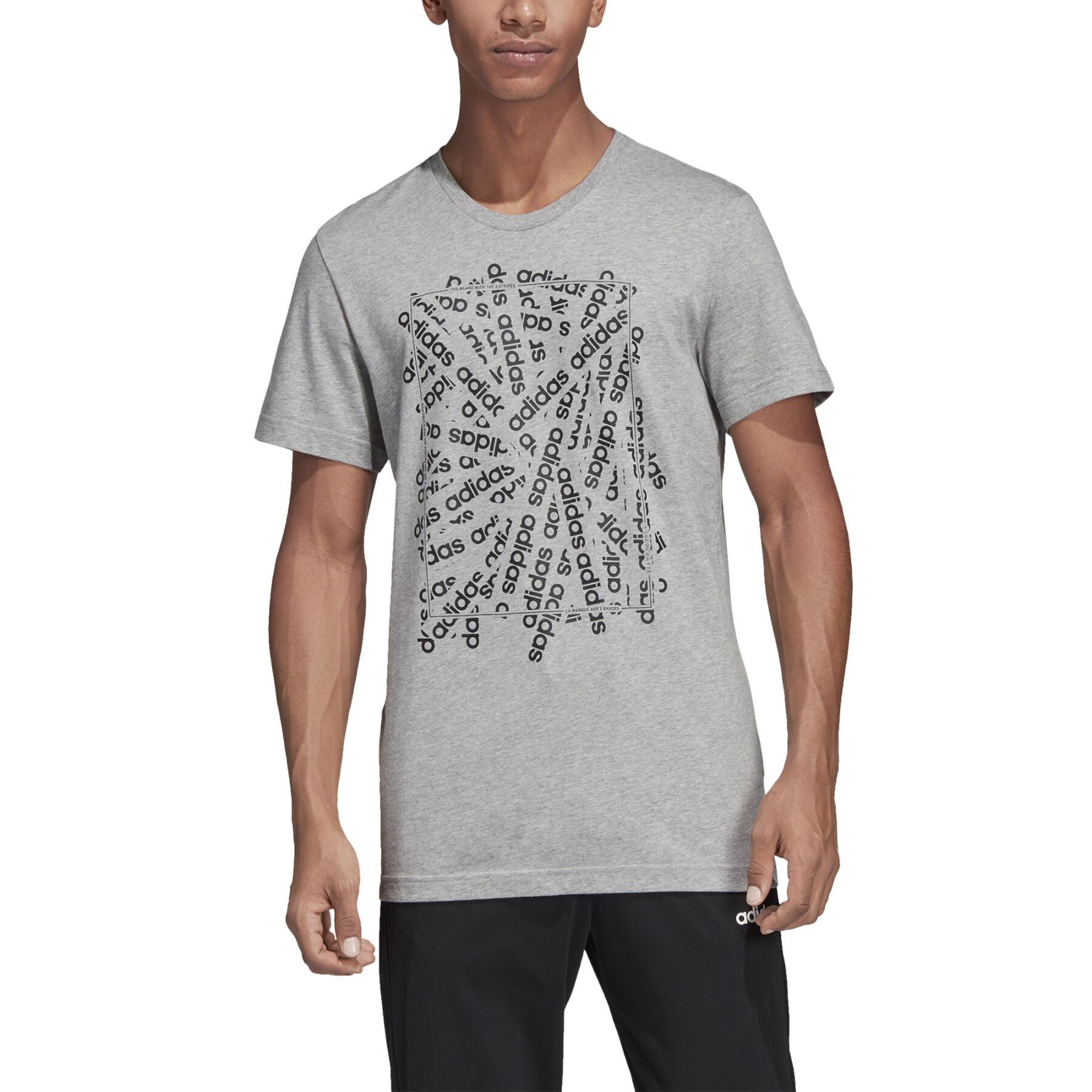 T-shirt adidas Linear Scatter
