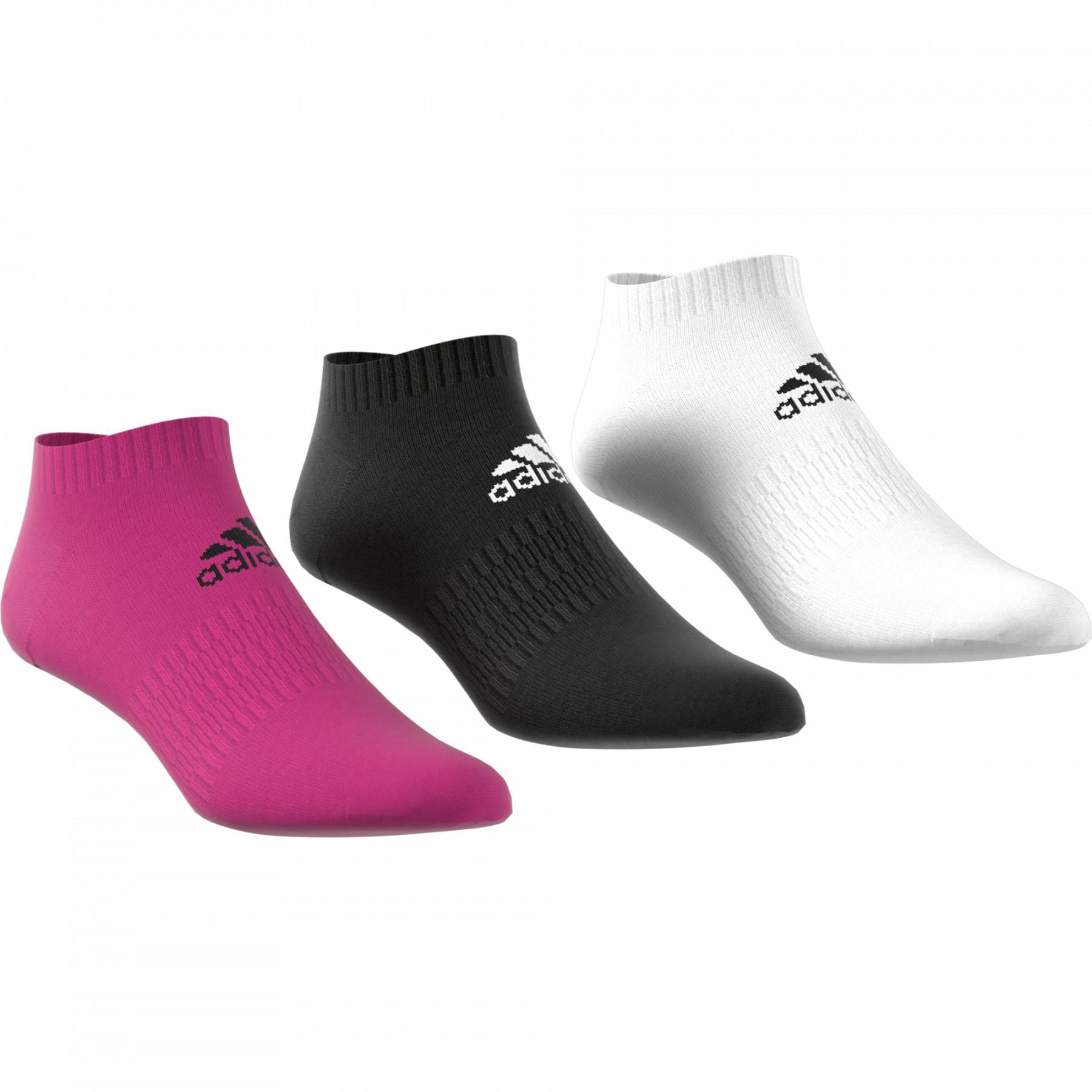 Chaussettes adidas Cushioned Low-Cut 3 Pairs