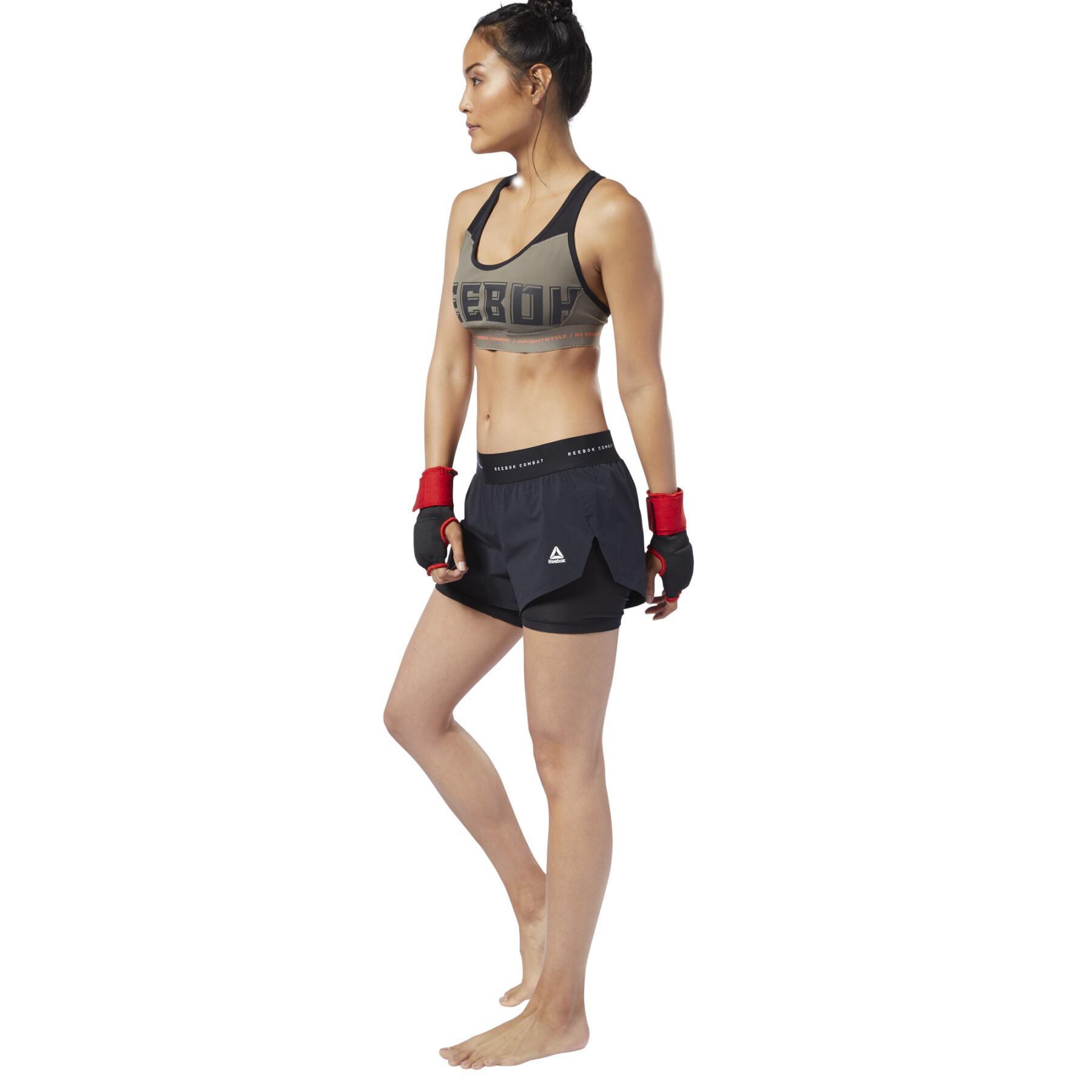 Short femme Reebok Kickboxing Combat