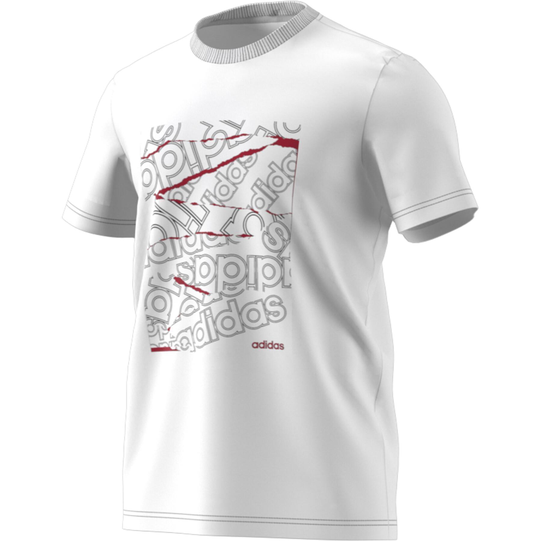 T-shirt adidas Logo Collage Graphic