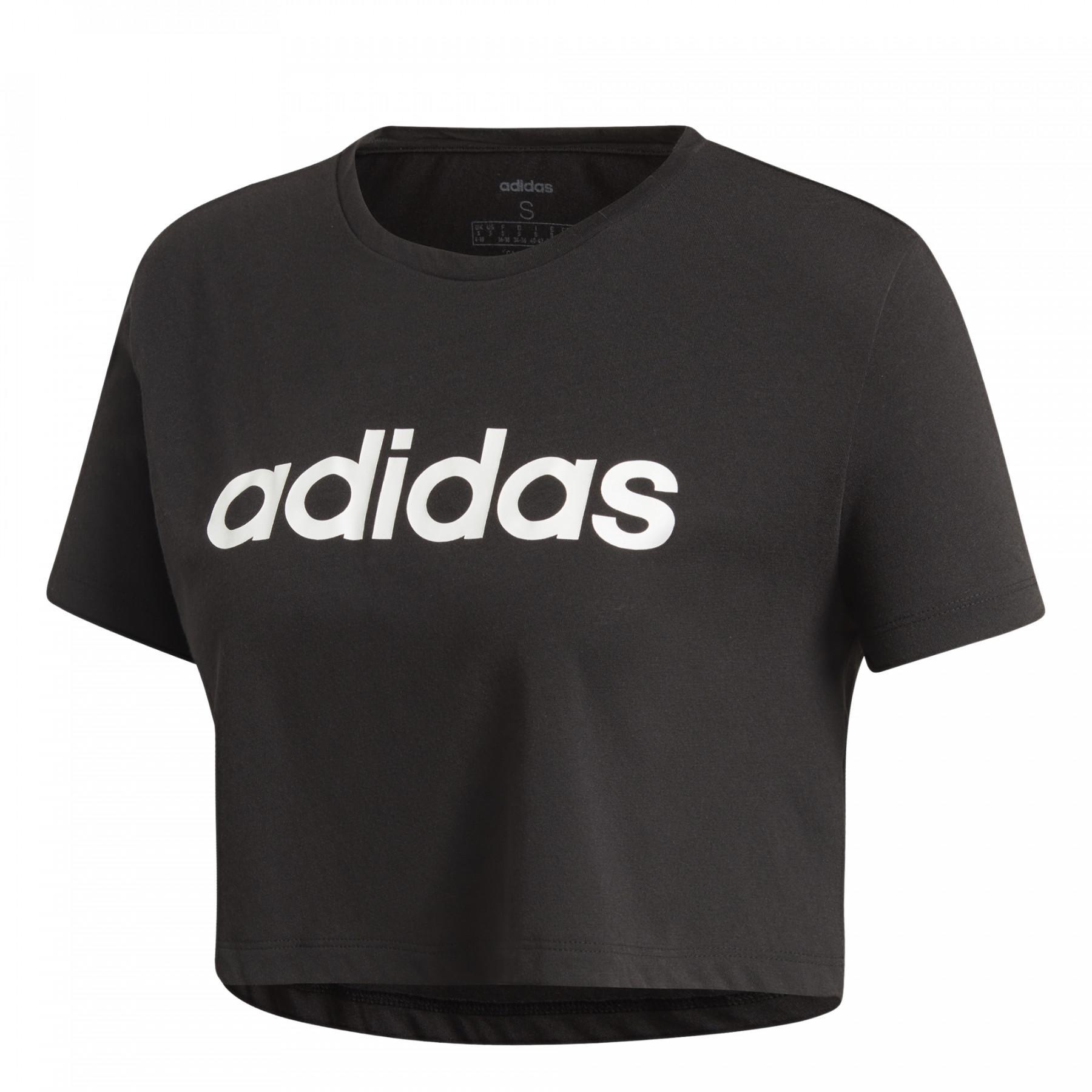T-shirt femme adidas Designed 2 Move Cropped Boxy Logo
