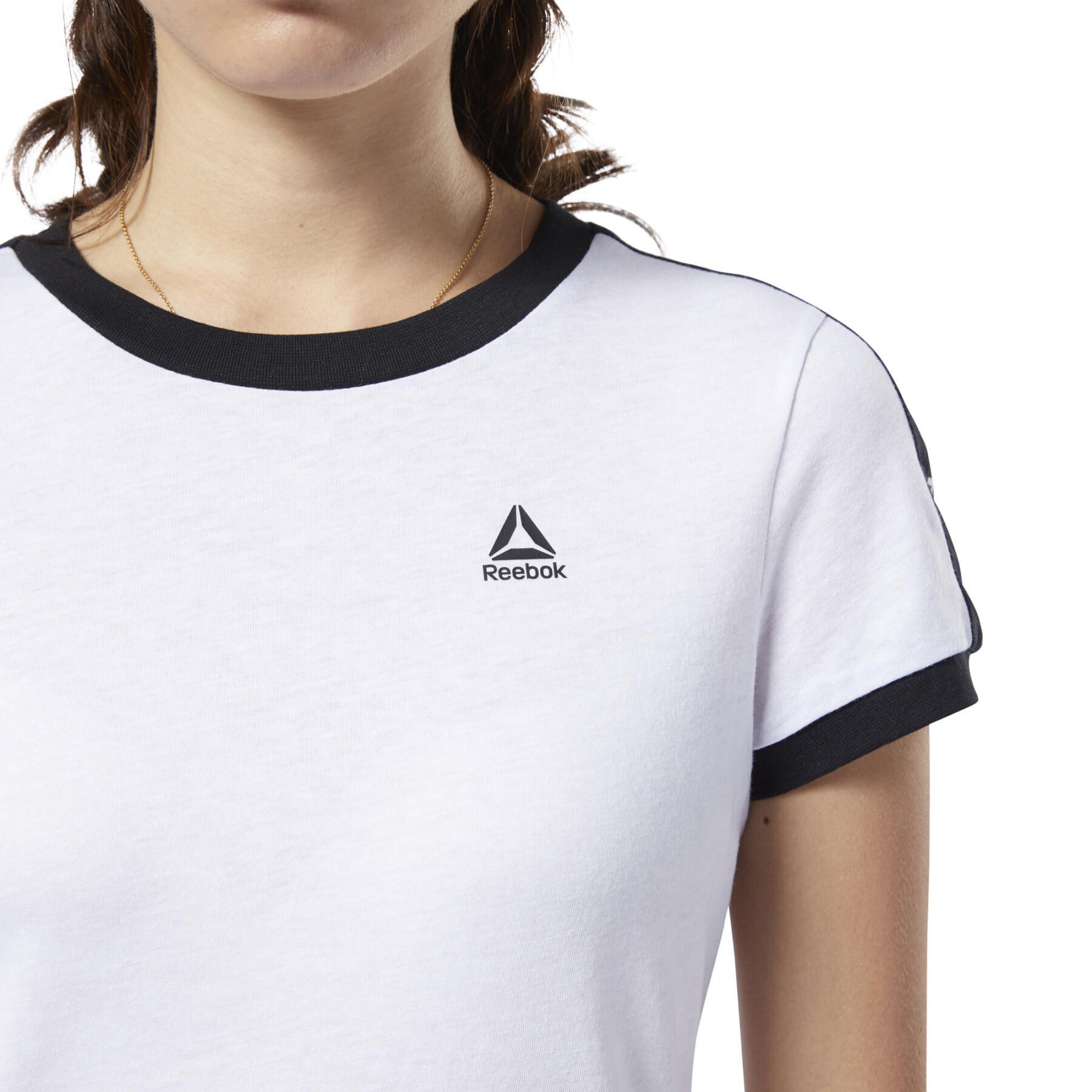 T-shirt femme Reebok Logo linéaire Essentials