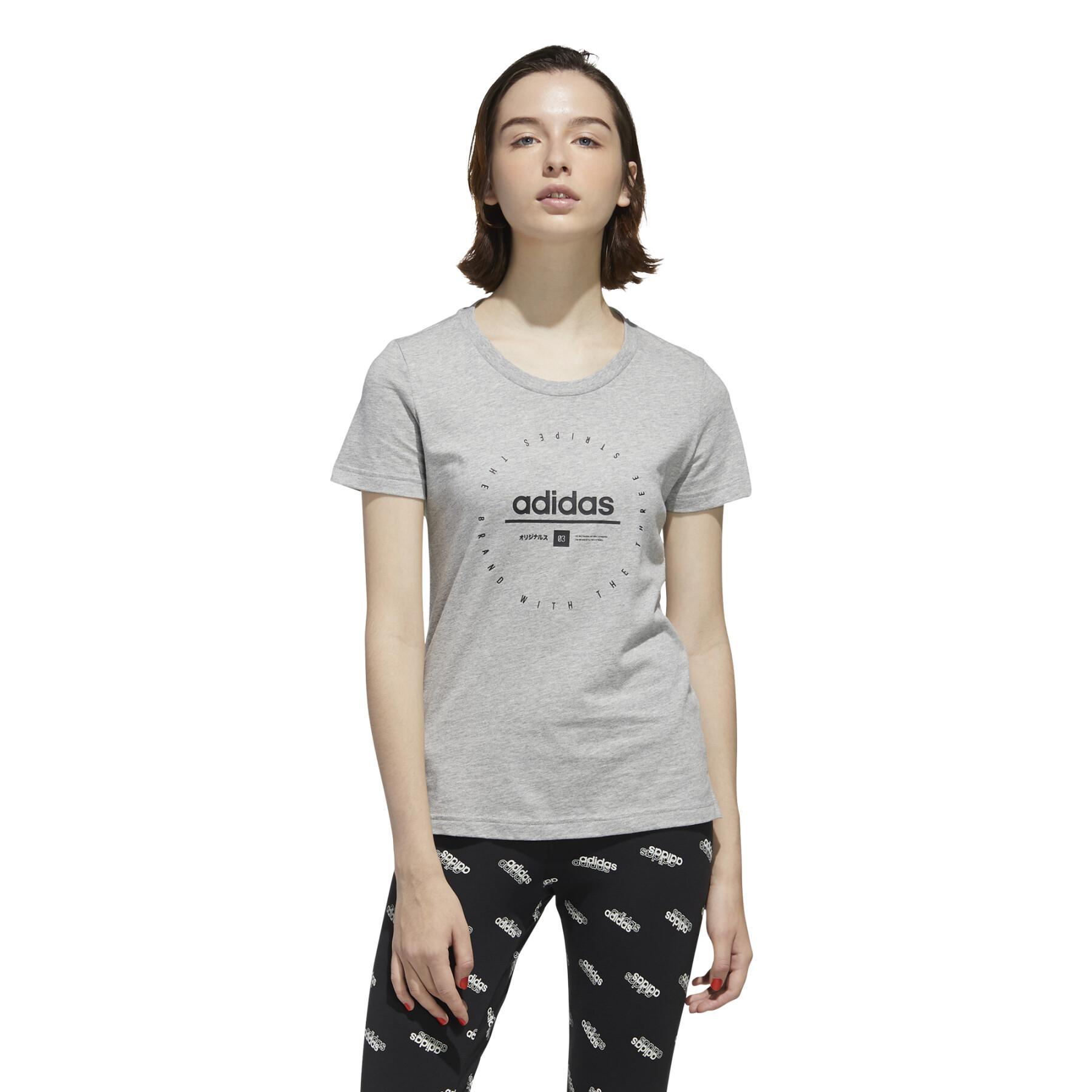 T-shirt femme adidas Circular Graphics