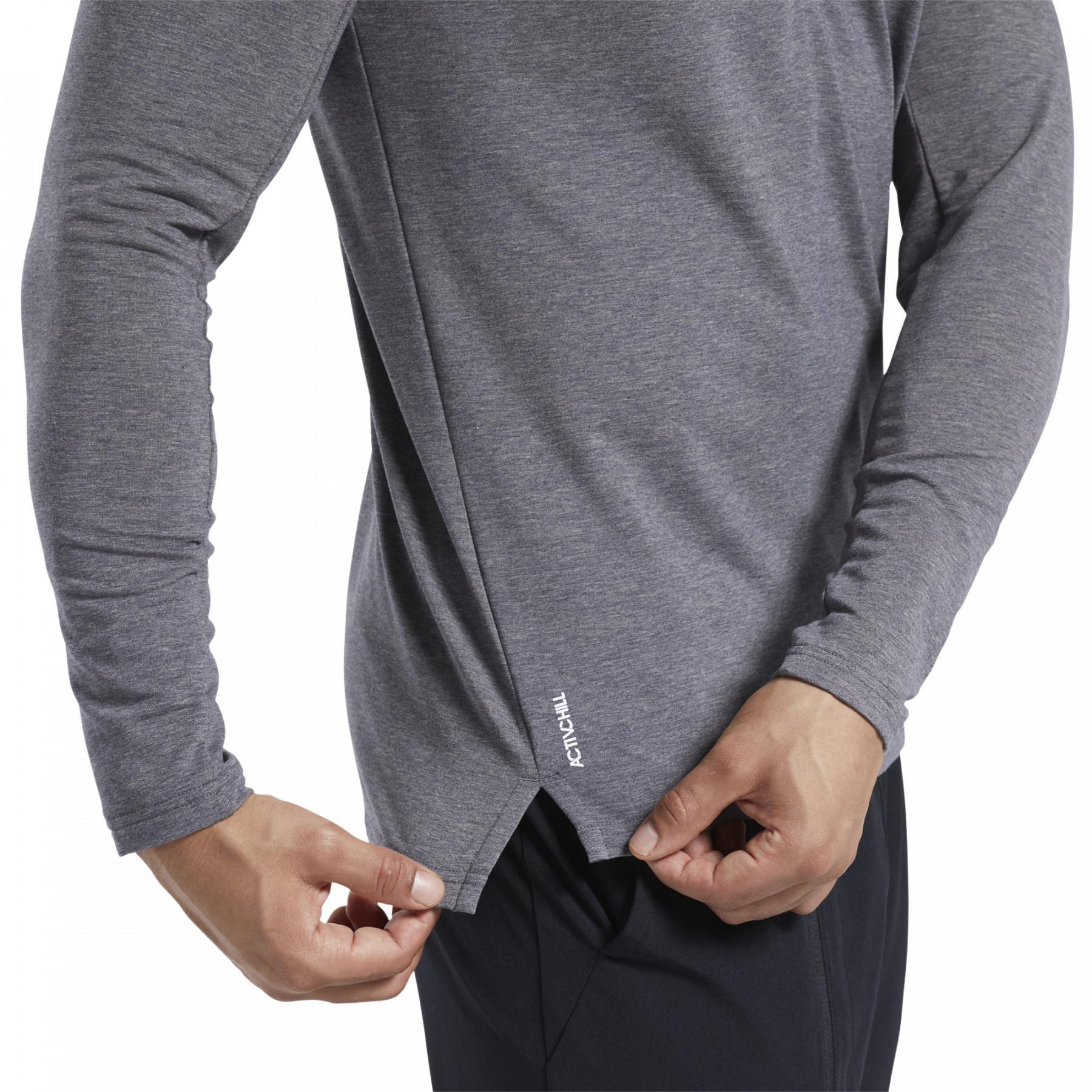Sweatshirt Reebok Activchill+Cotton Quarter-Zip Top