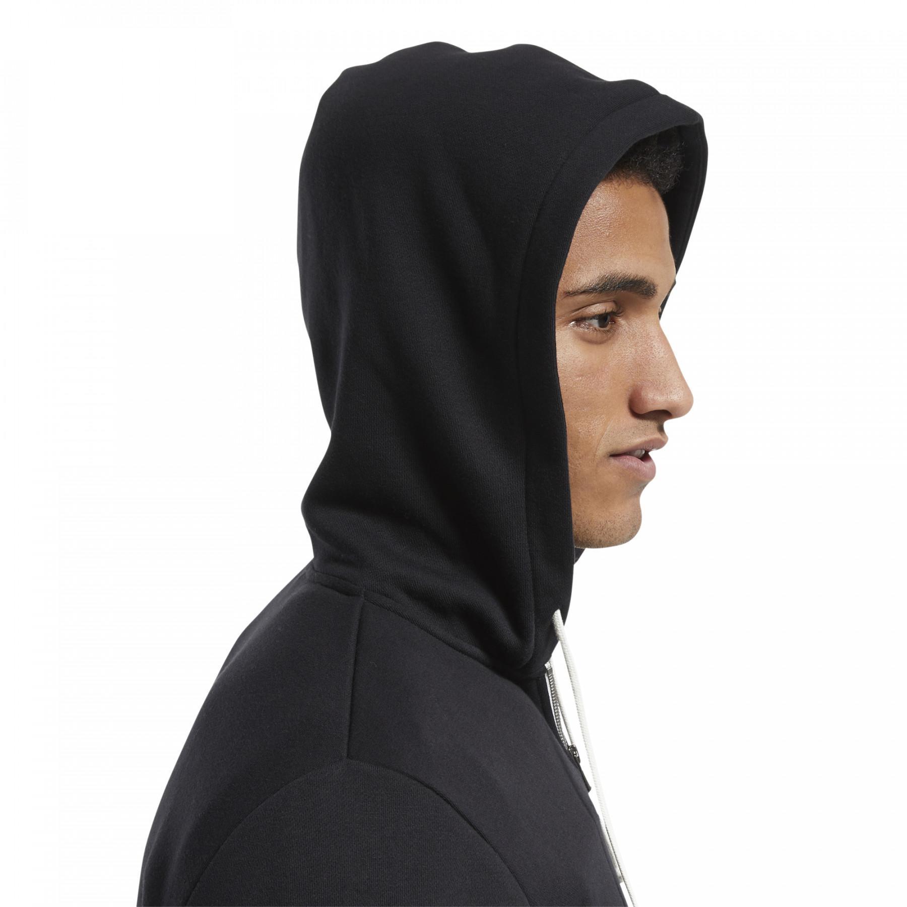 Sweat à capuche Reebok Training Essentials Fleece Zip Up
