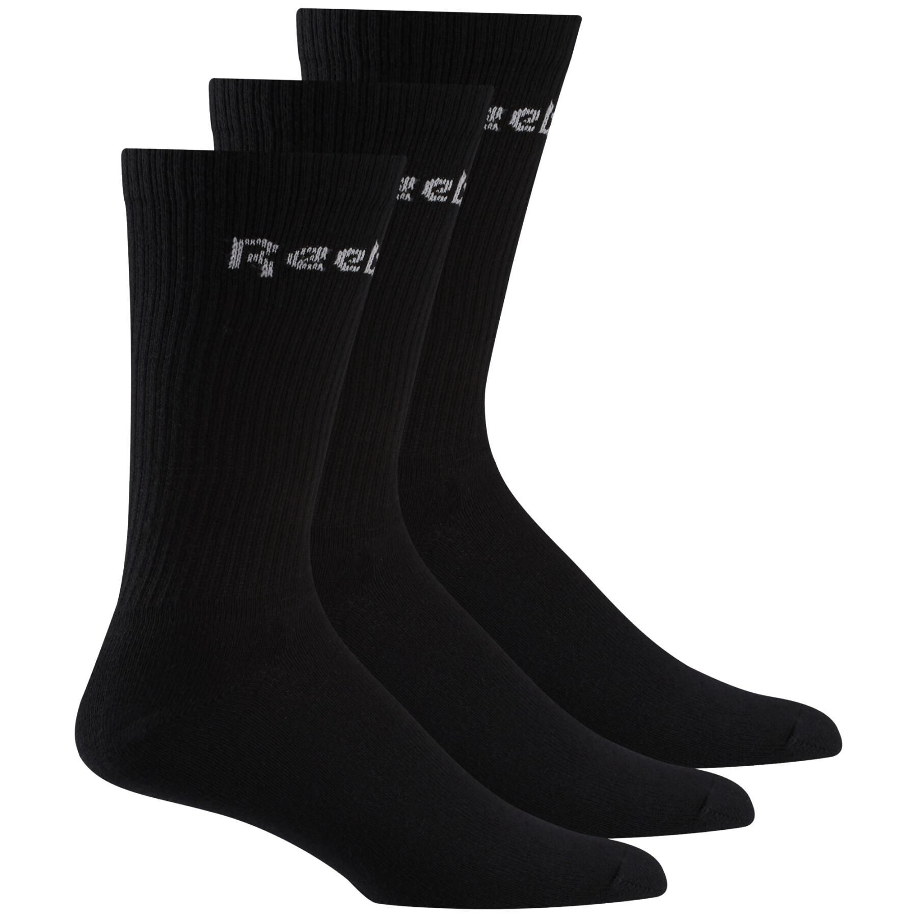 Lot de 3 paires de chaussettes Reebok Active Core