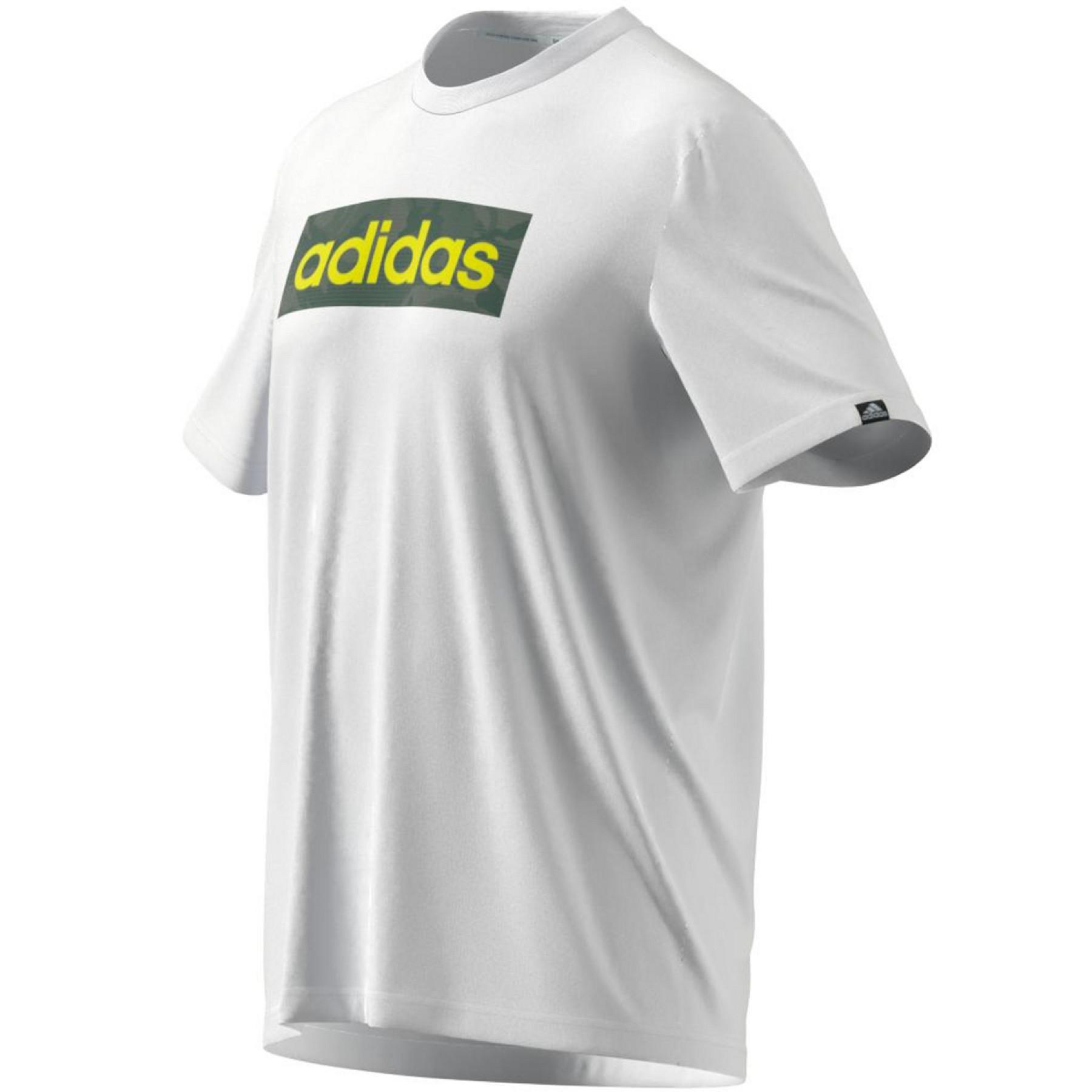 T-shirt adidas Camo Box Logo Graphic