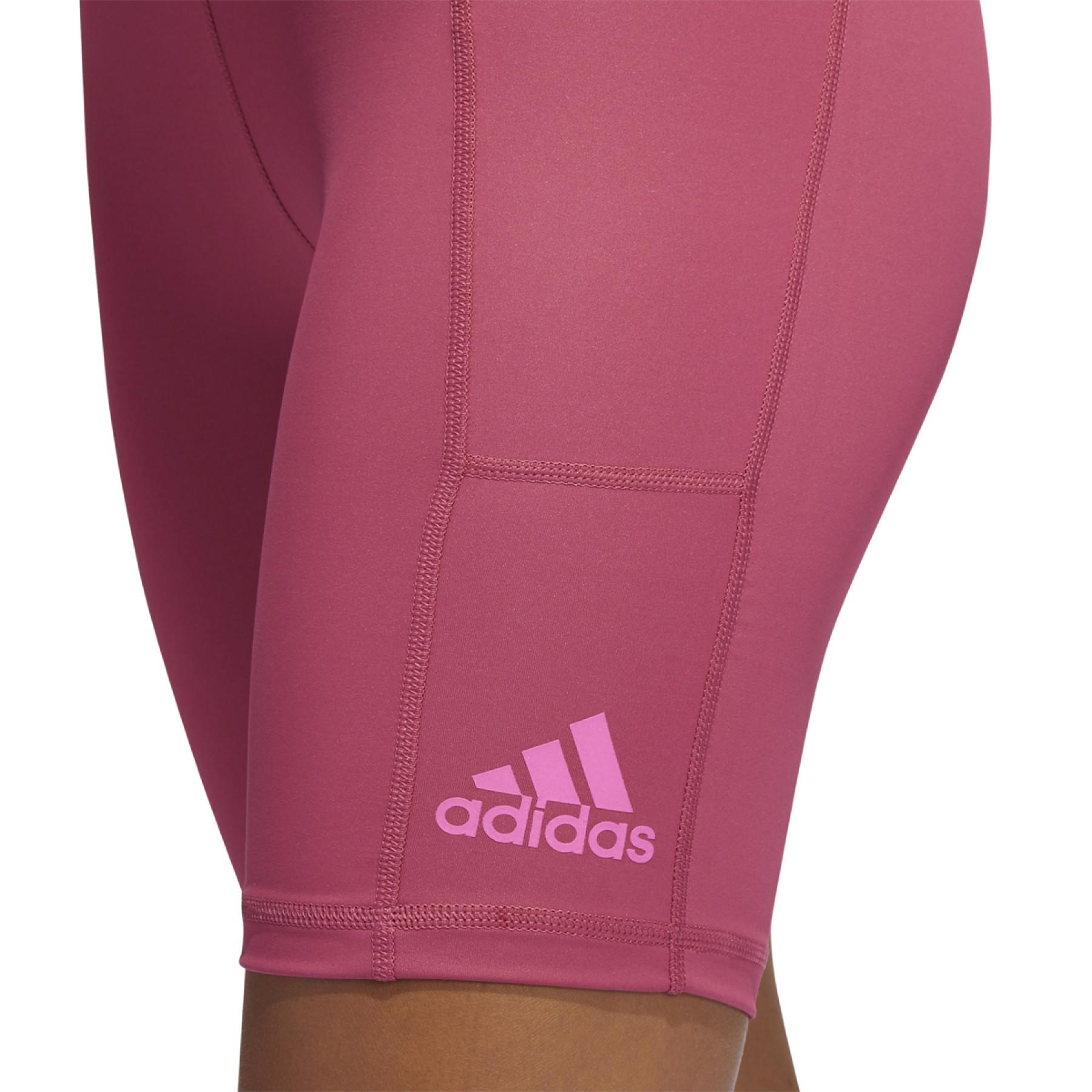 Legging femme adidas TechFit Branded 7INCH