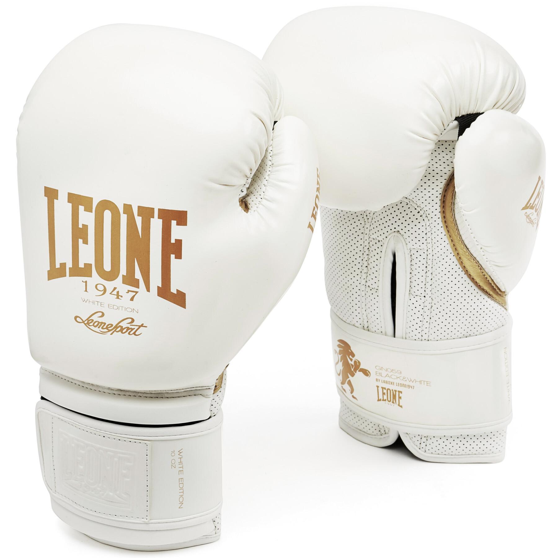 Gants de boxe Leone White Edition 10 oz