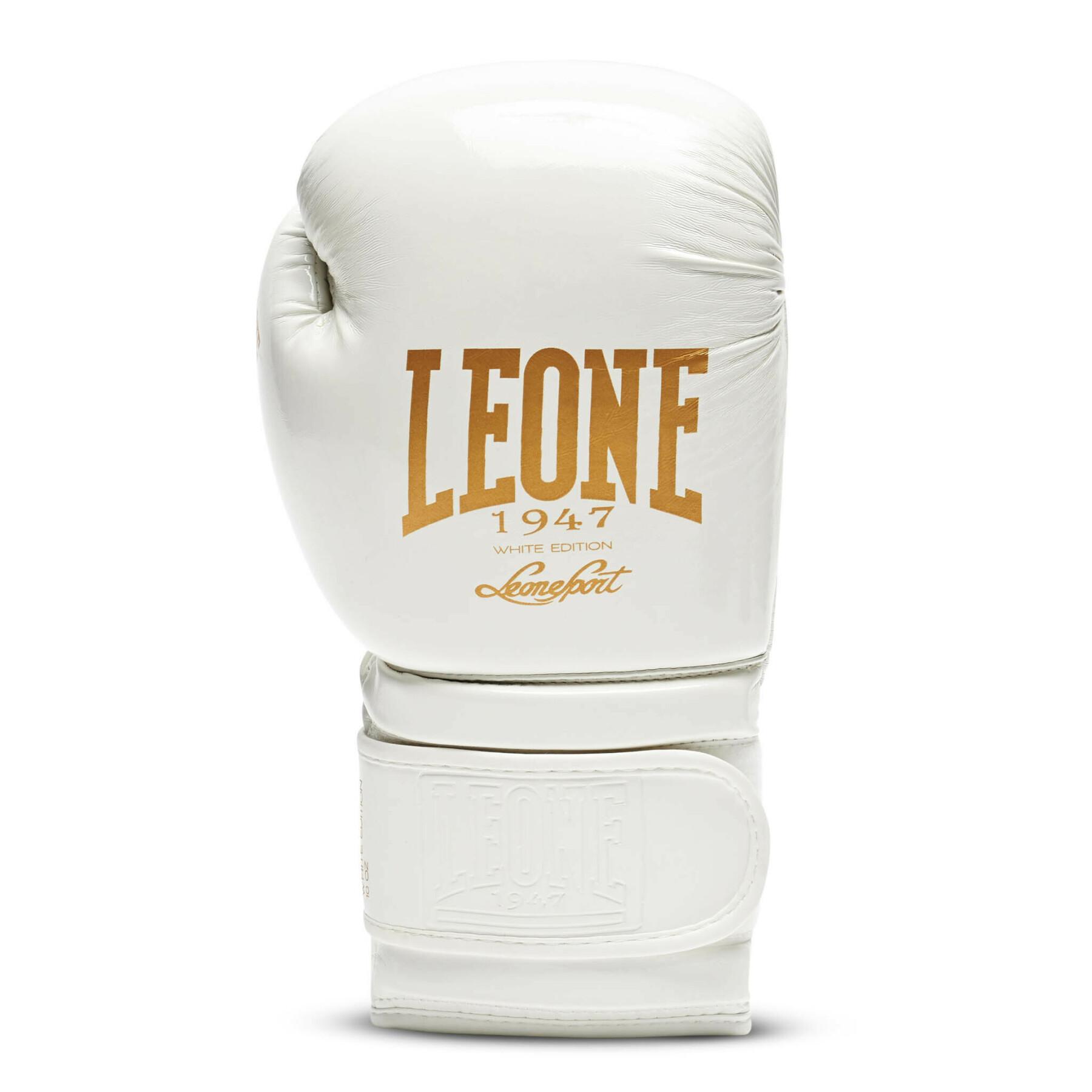 Gants de boxe Leone White Edition 16 oz
