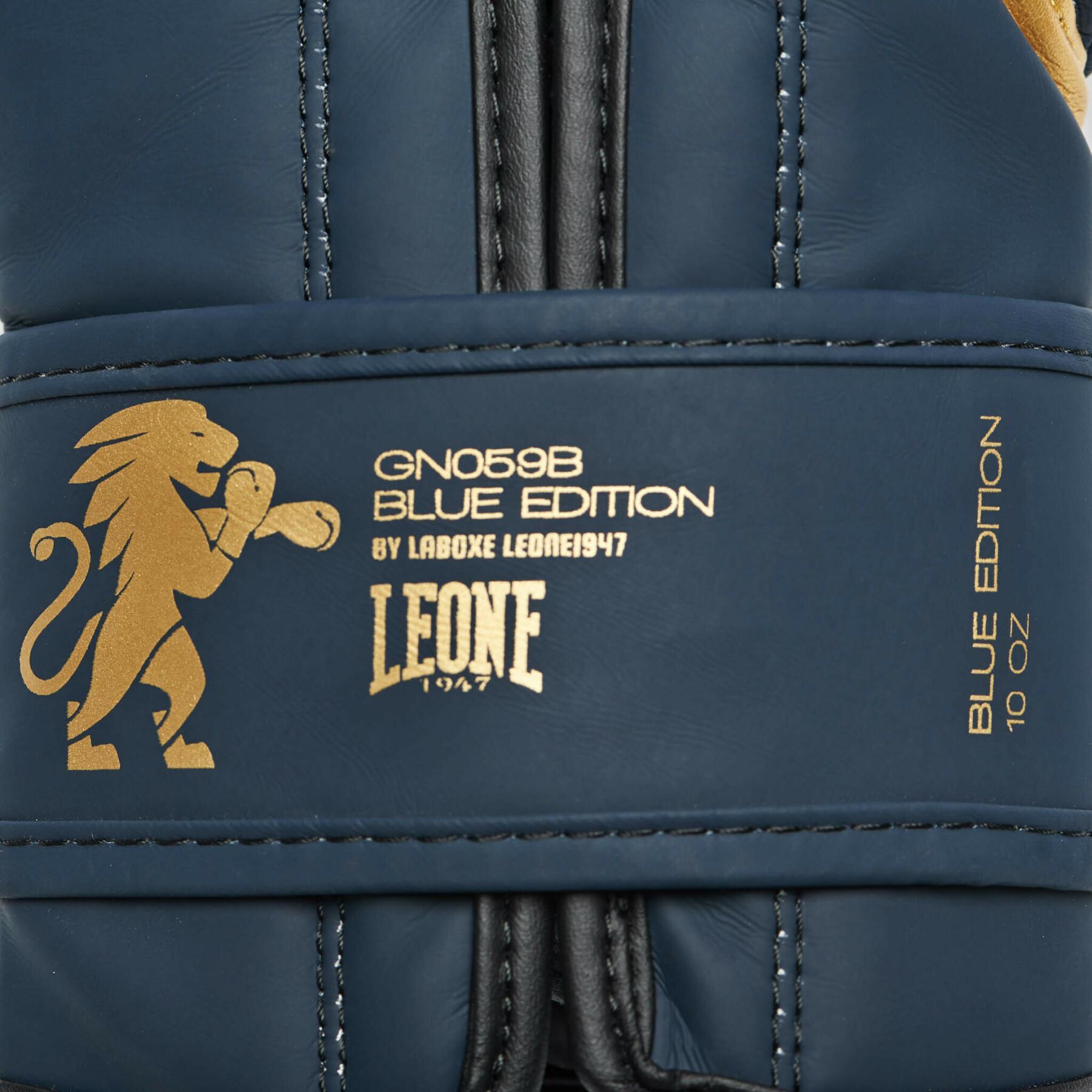 Gants de boxe Leone Blue Edition 10 oz