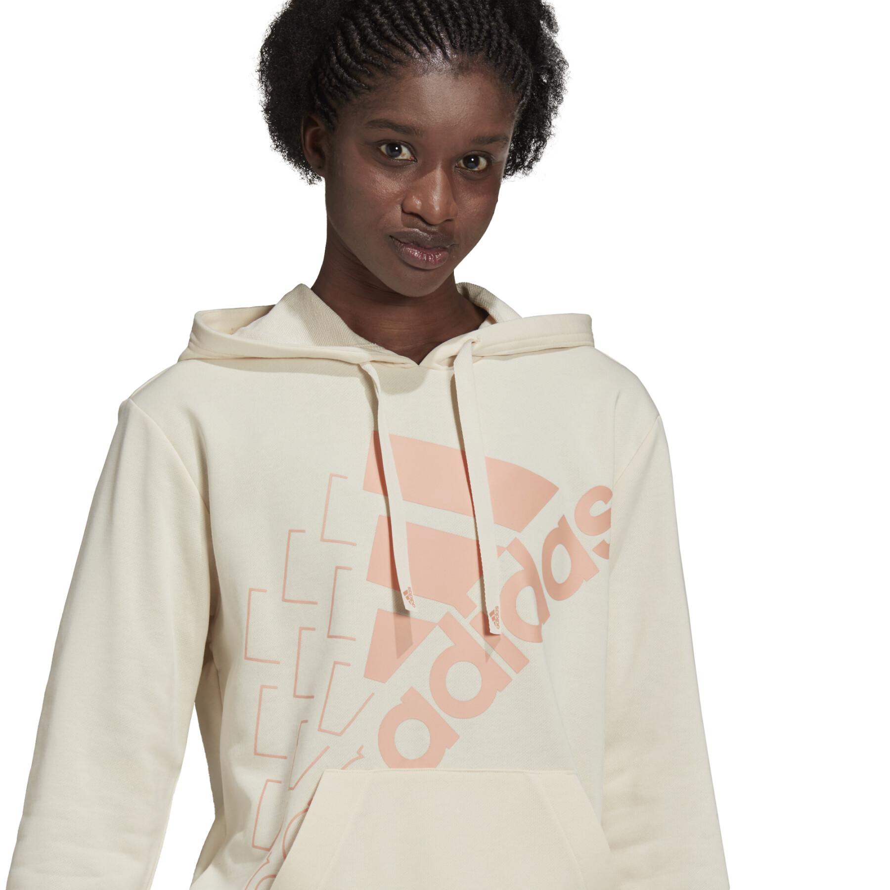 Sweatshirt femme adidas Brand Love Slanted Logo Relaxed