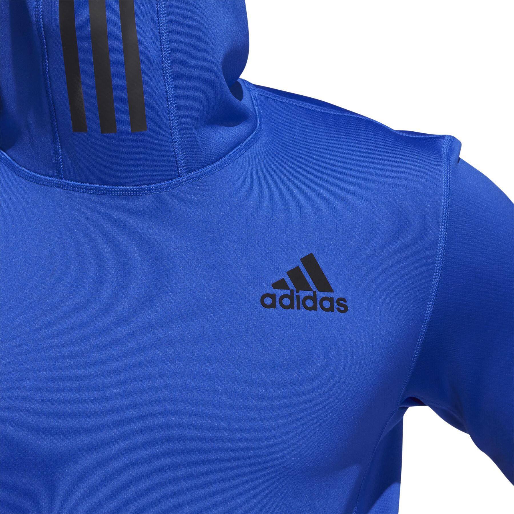 Sweatshirt à capuche adidas COLD.RDY Techfit Fitted