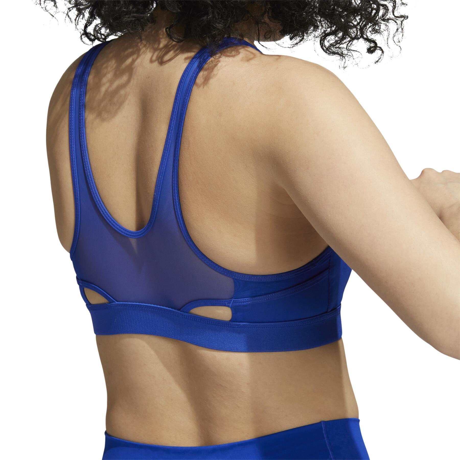 Brassière femme adidas Believe This Medium-Support Lace Camo Workout