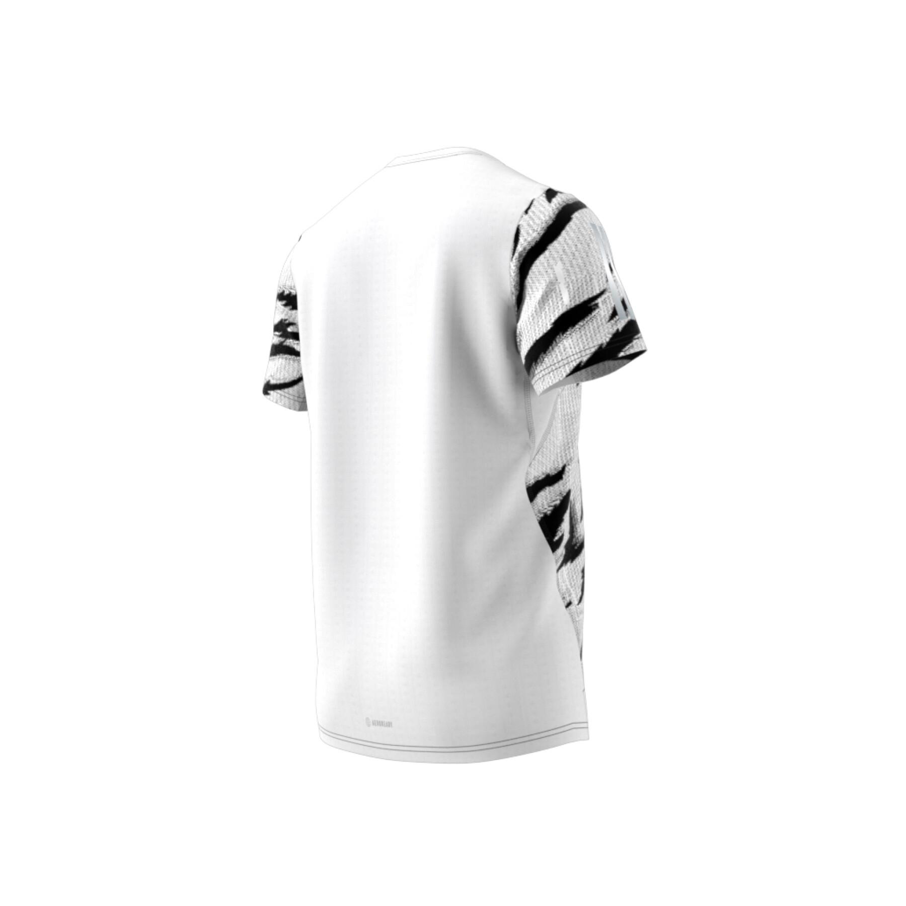 T-shirt adidas Own The Run Tiger