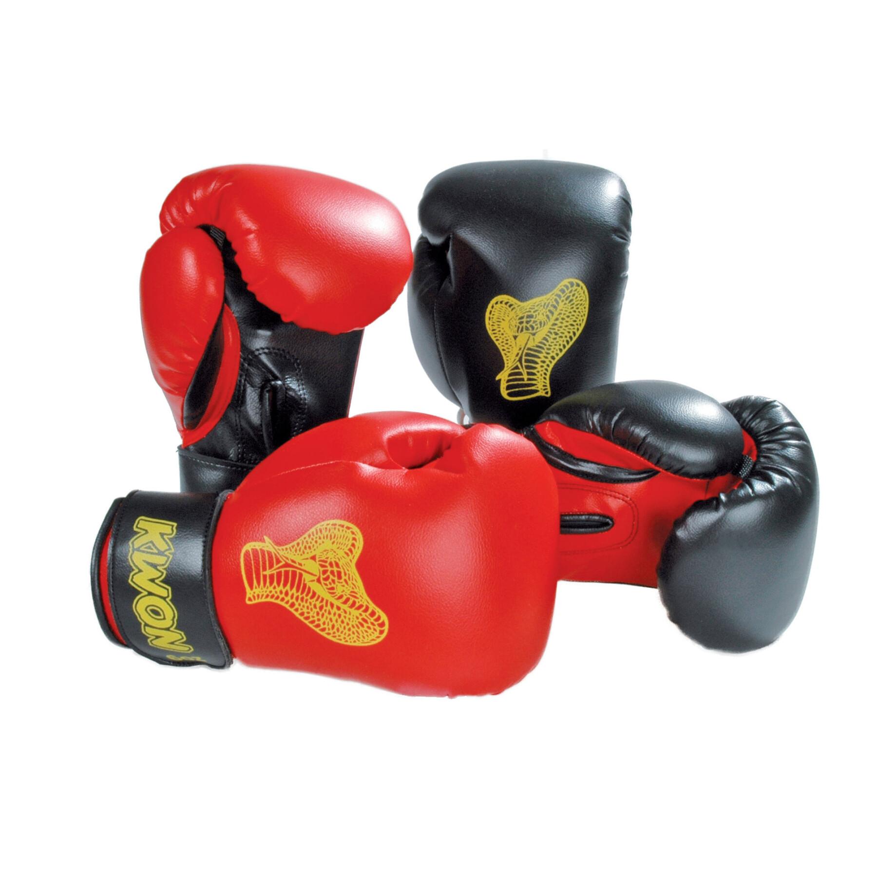 Gants de boxe enfant Kwon Cobra schwarz - Gants de Boxe - Gants &  Protections - Sports de combat