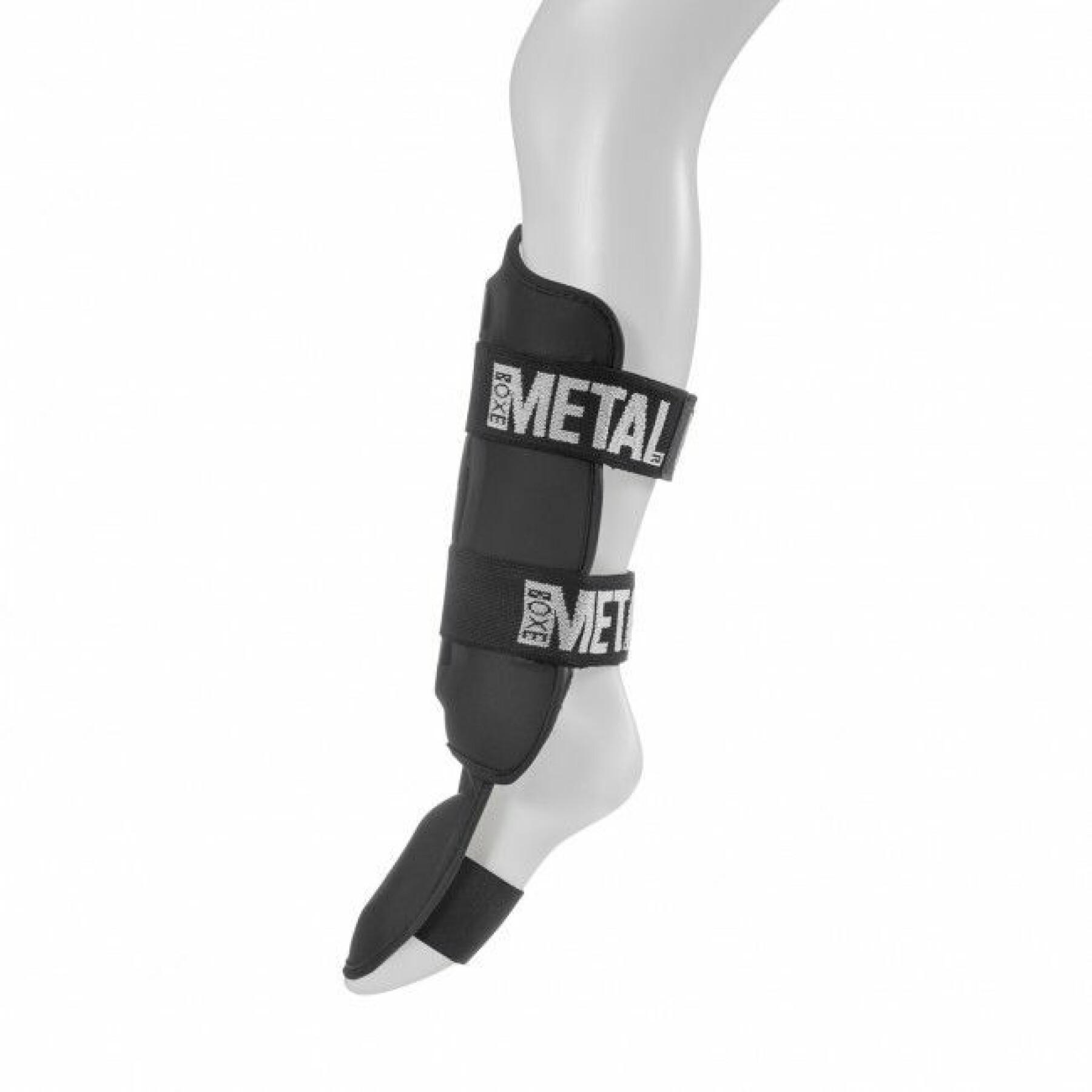 Protège Tibia-pieds Metal Boxe Blade