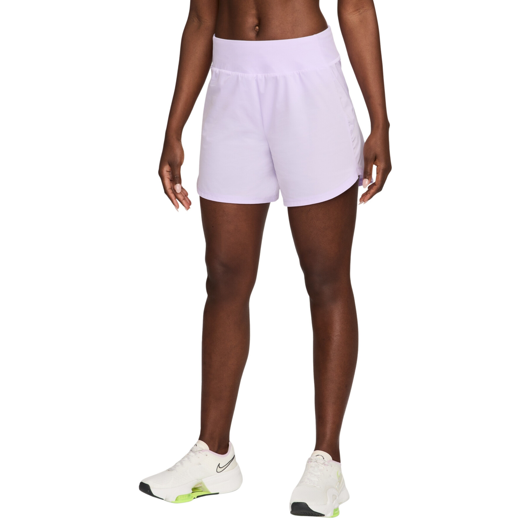 Short mi-haute avec sous-short intégré femme Nike Bliss Dri-FIT