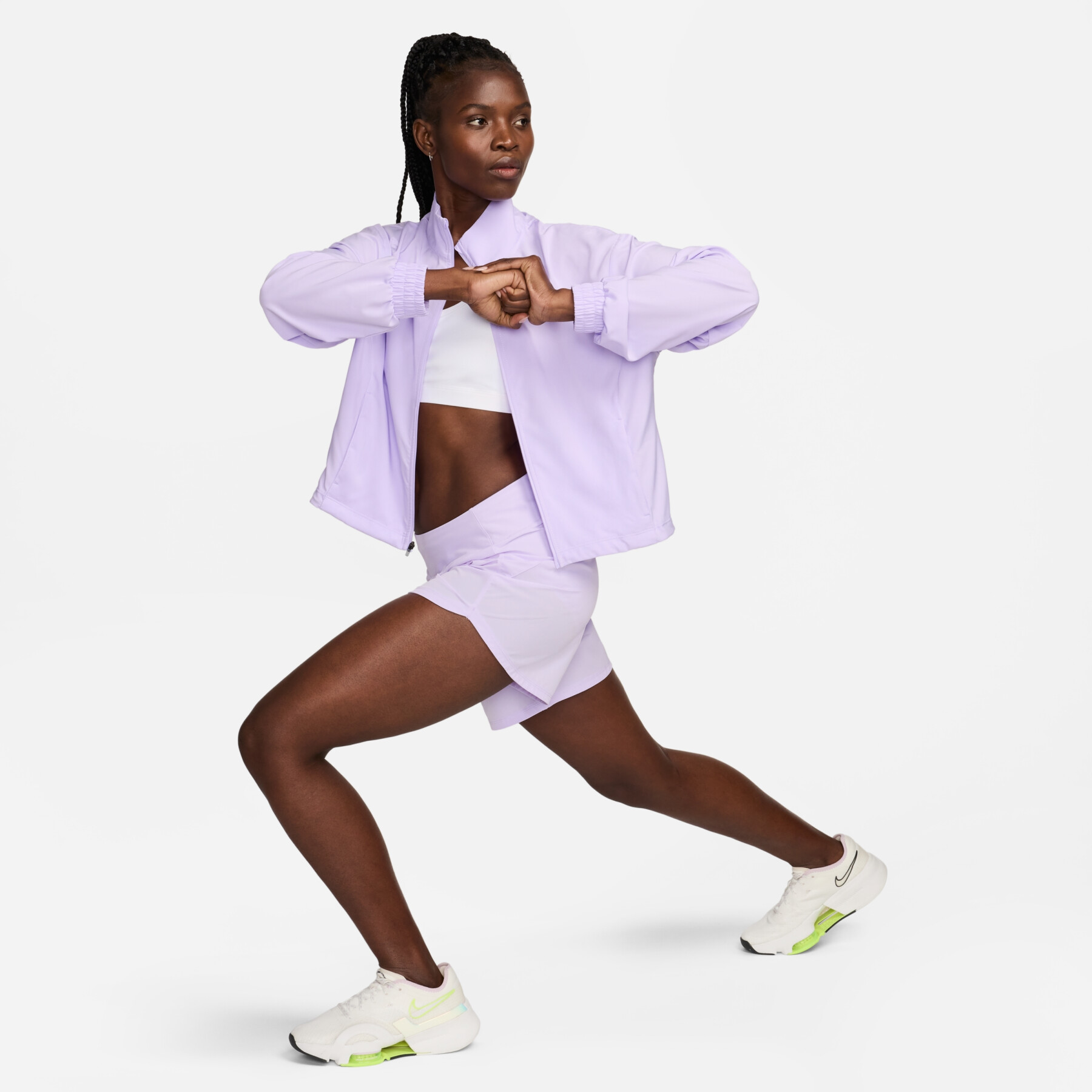 Short mi-haute avec sous-short intégré femme Nike Bliss Dri-FIT