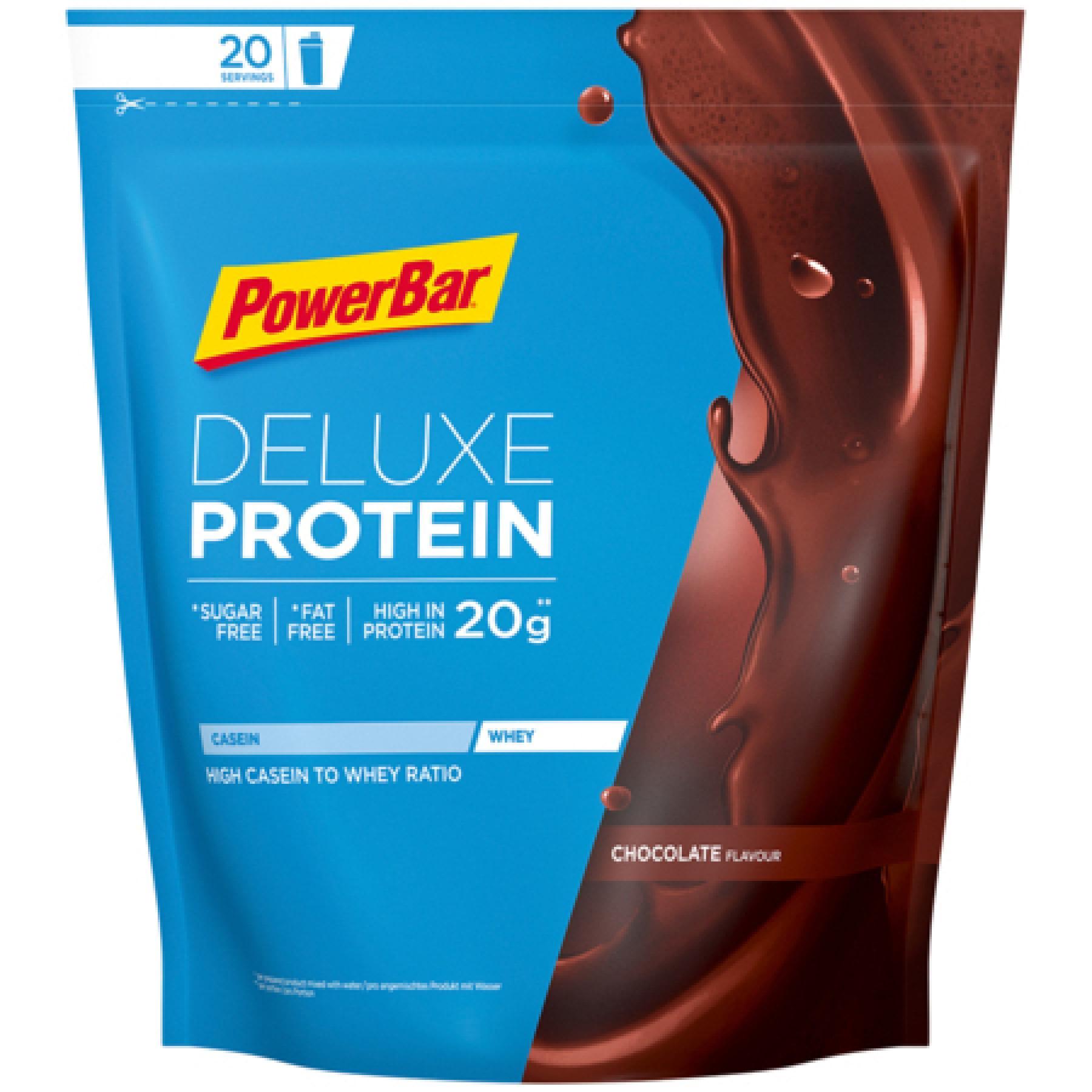 Boisson PowerBar Deluxe Protein 500gr Chocolate