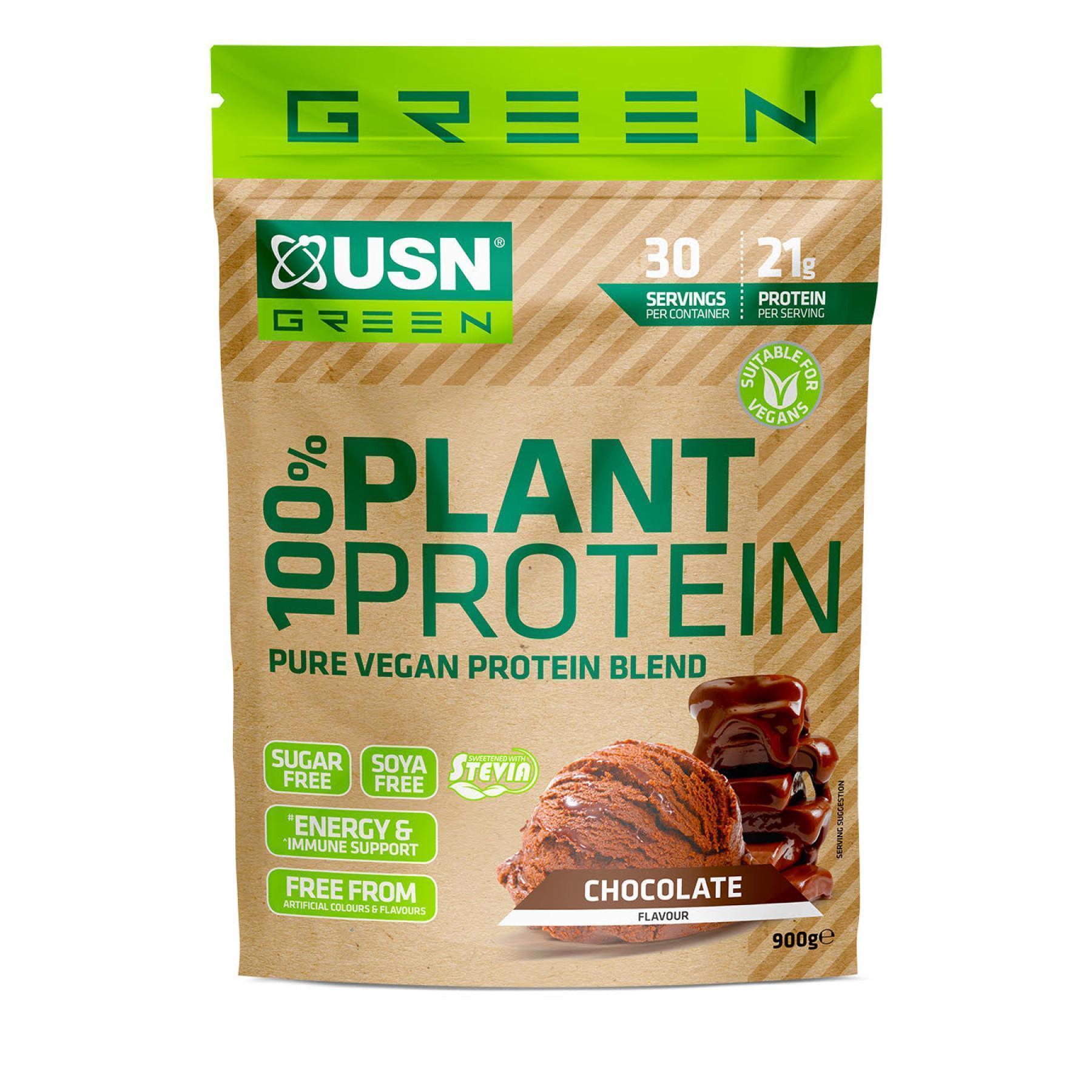 Protéines 100% Plant Chocolat 900g