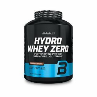 Lot de 10 sacs de protéines Biotech USA hydro whey zero - Chocolate - 454g