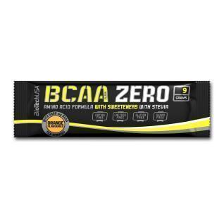 Lot de 50 sachets d'acides aminés Biotech USA bcaa zero - Orange - 9g