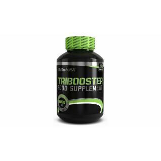 Lot de 12 pots de tribooster Biotech USA - 120 comp