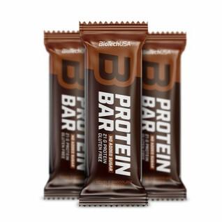 Cartons de collations barre proteiné Biotech USA - Double chocolat